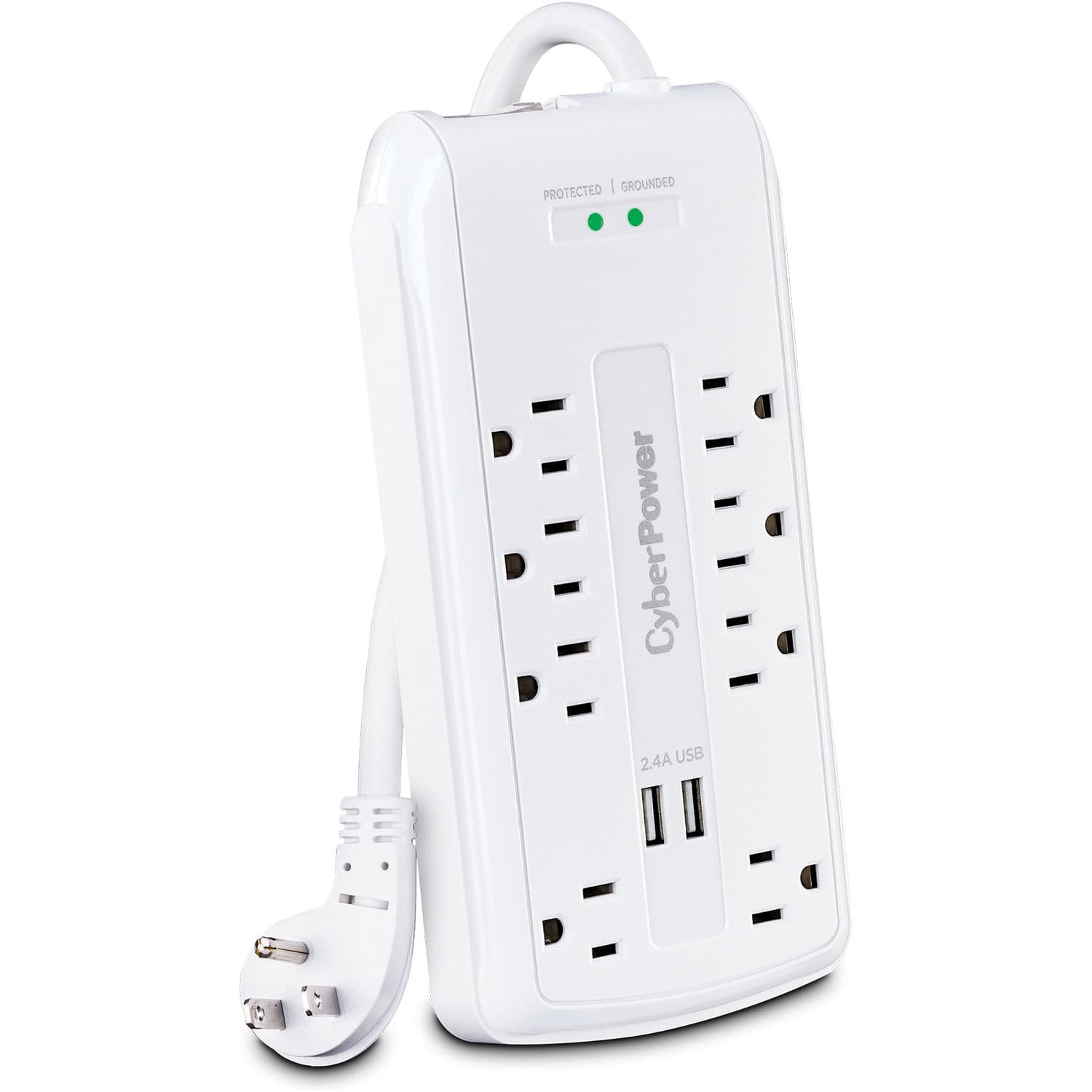 CyberPower P806U surge protector power strip with 8 outlets