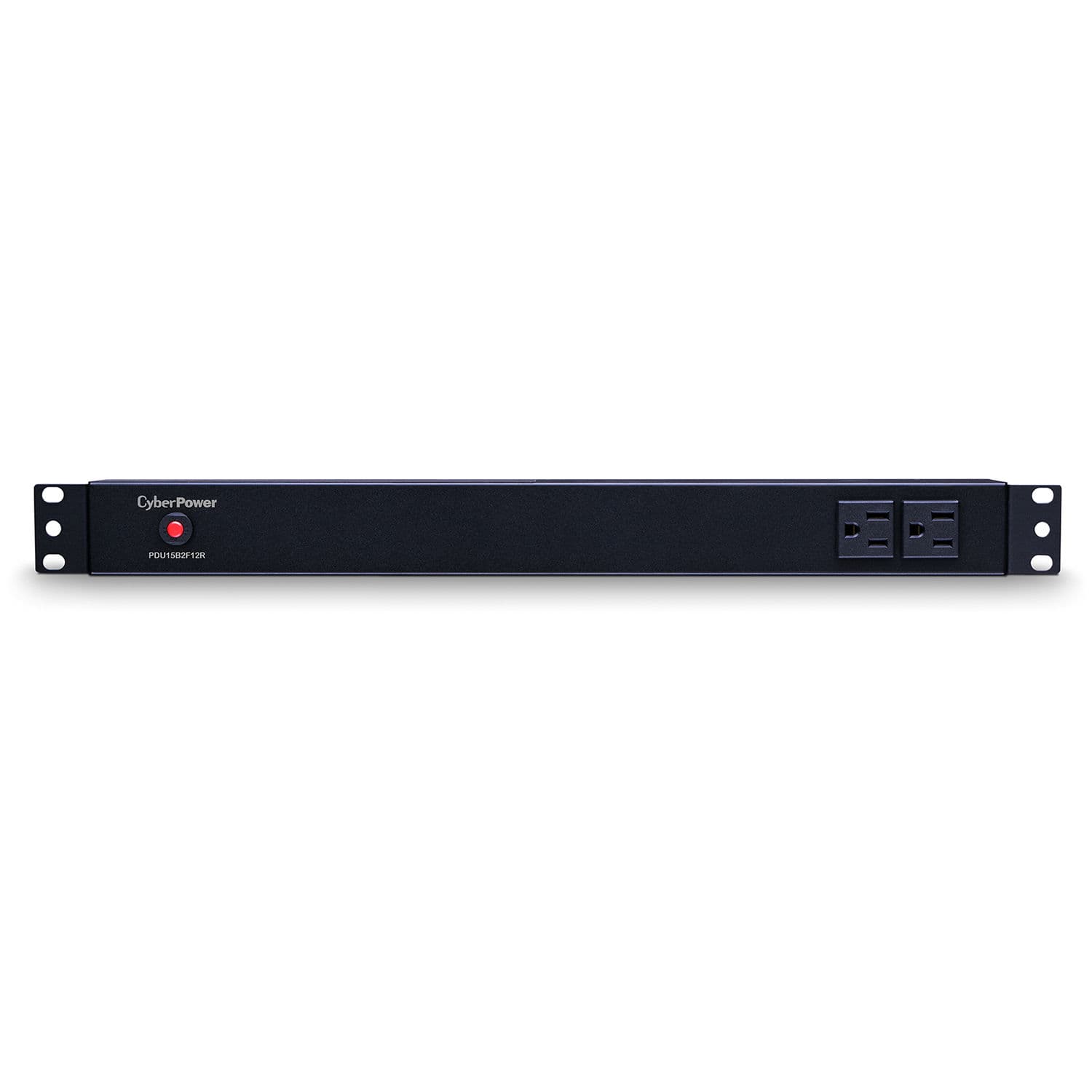 CYBERPOWER 15A BASIC PDU 1U 14 OUT 5-15R 120V 2F / 12R OUT 5-15P 15FT CORD view 4