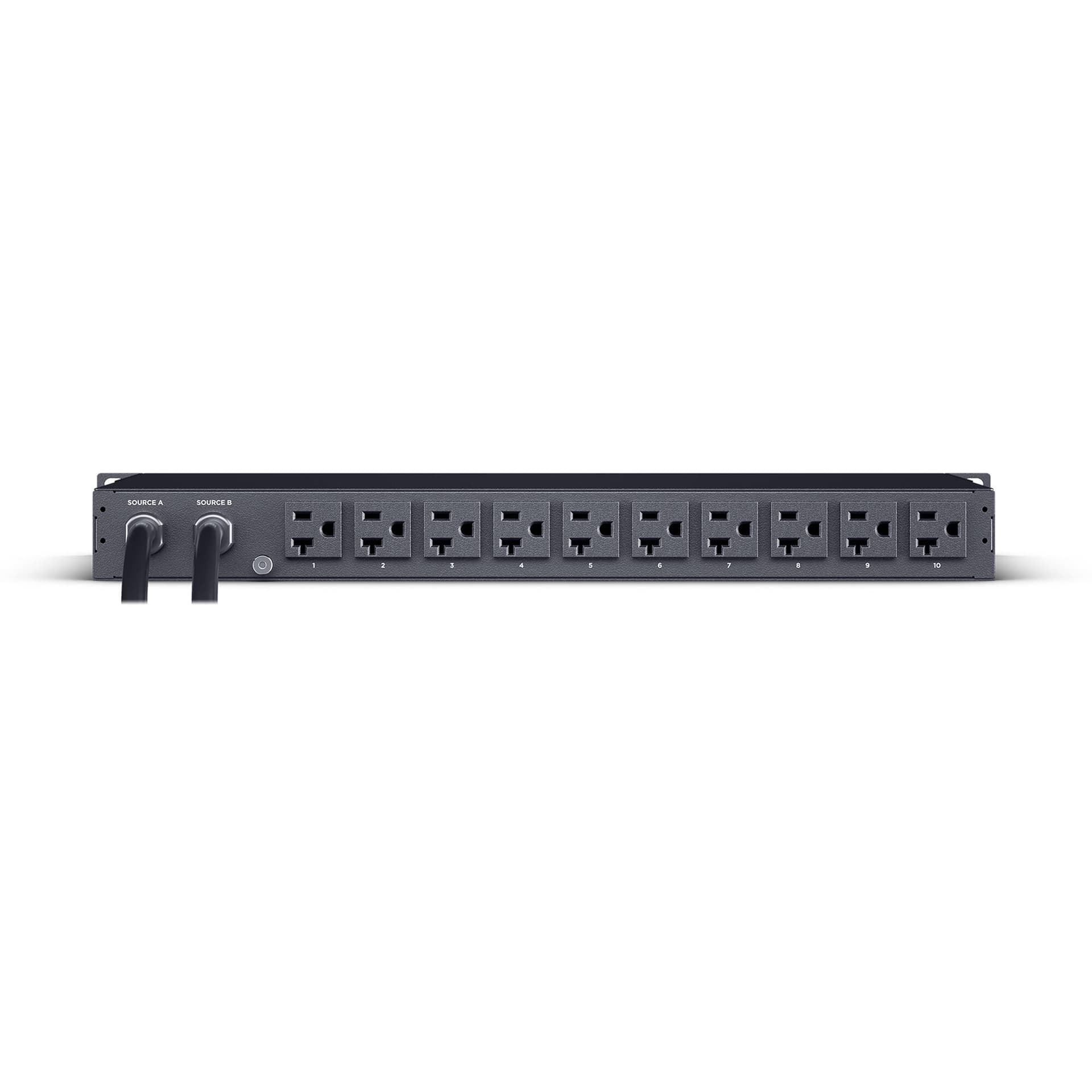 PDU24002 - POWER DISTRIBUTION UNIT - 1U - 100-120V - 10  NEMA 5-20R - 3 YEAR LIM view 3