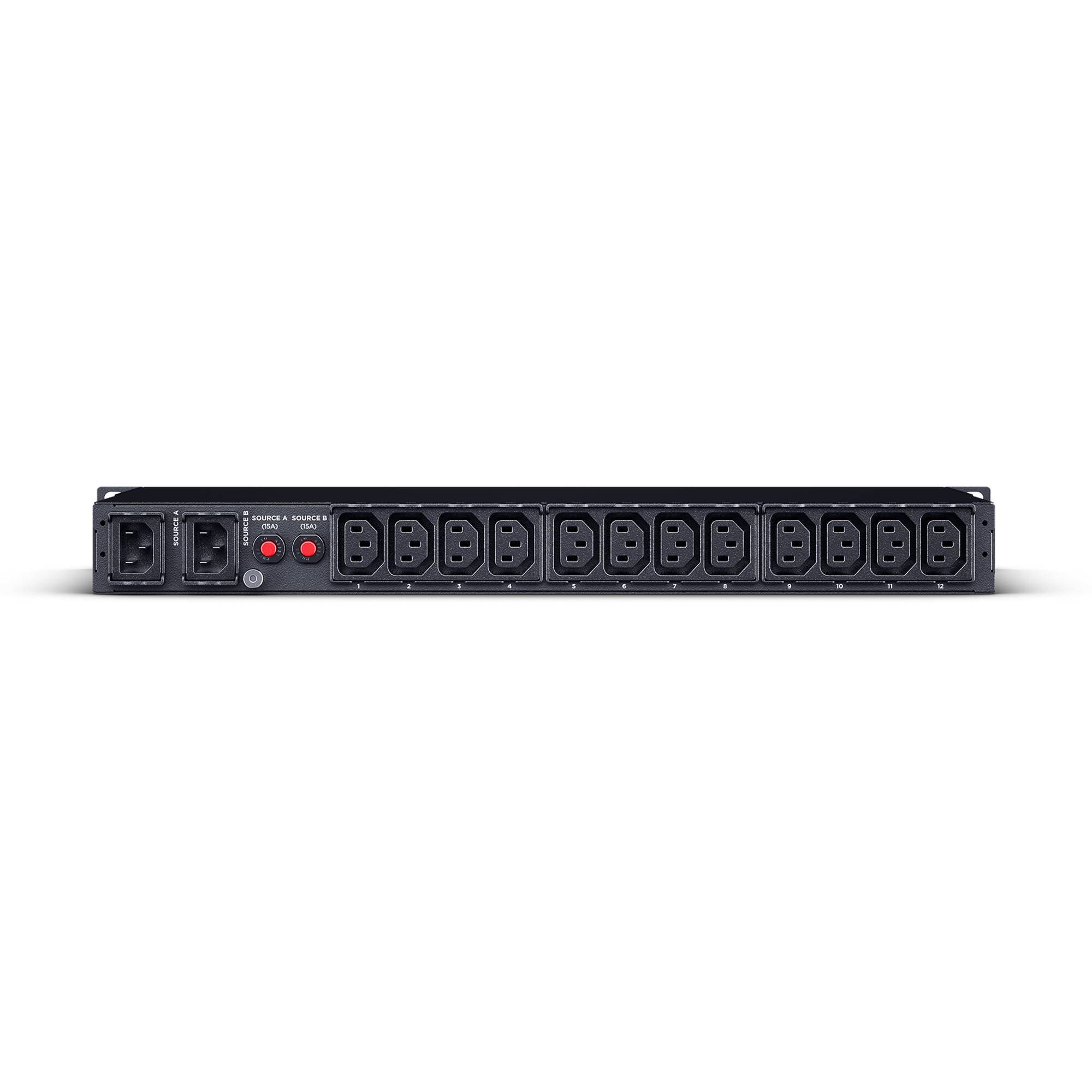 PDU24004 - POWER DISTRIBUTION UNIT - 1U - 200-240V - 12  IEC-320 C13 - 12A - 3 Y view 4