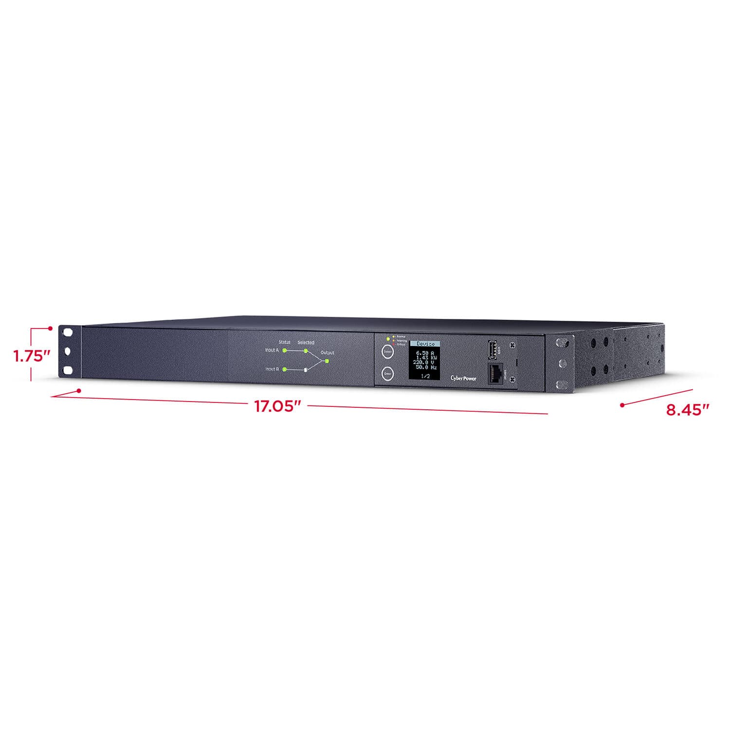 CYBERPOWER PDU24006 PDU 10-OUT 2XNEMA L6-20P view 5