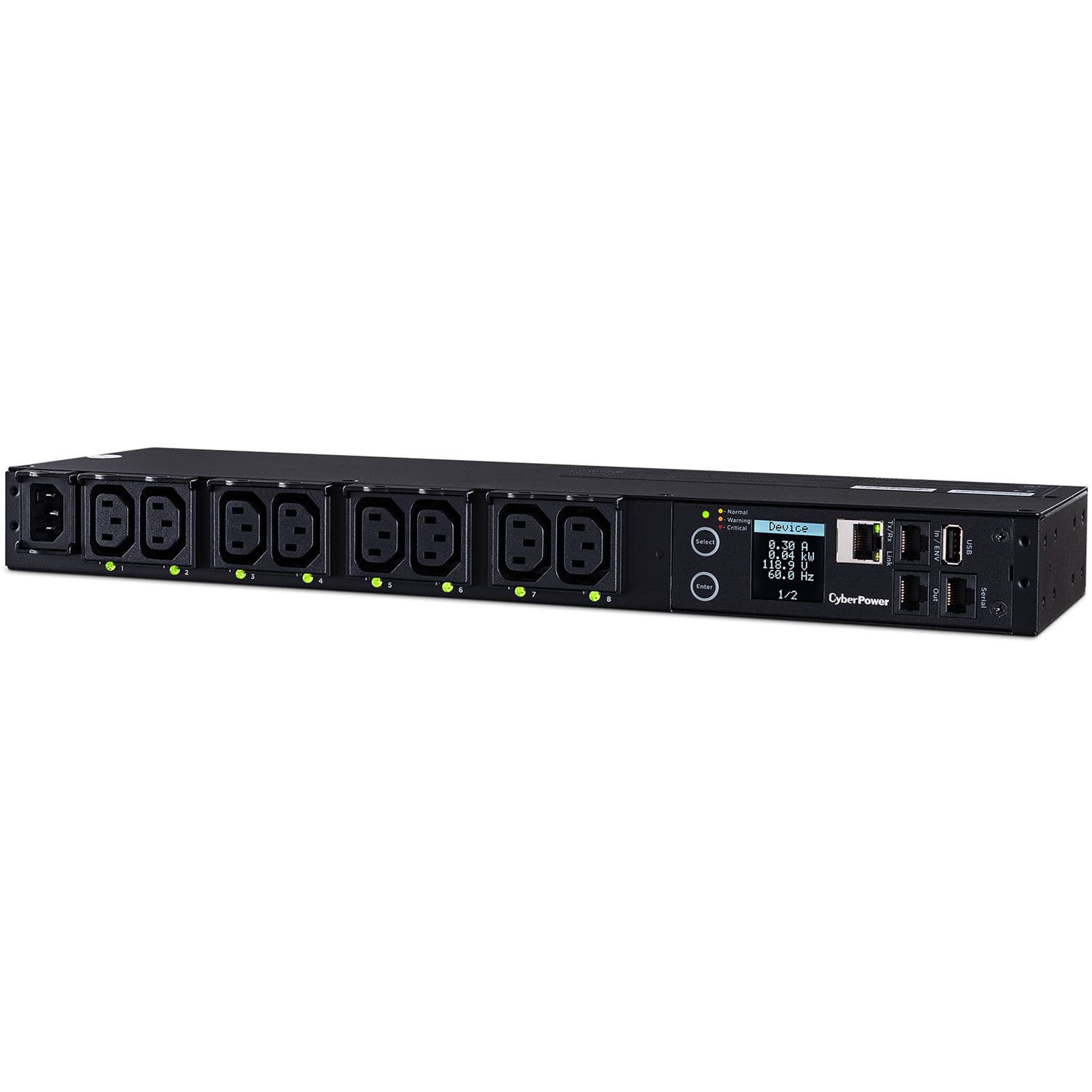 SWITCHED PDU 15A 8xIEC 320 C13 view 3