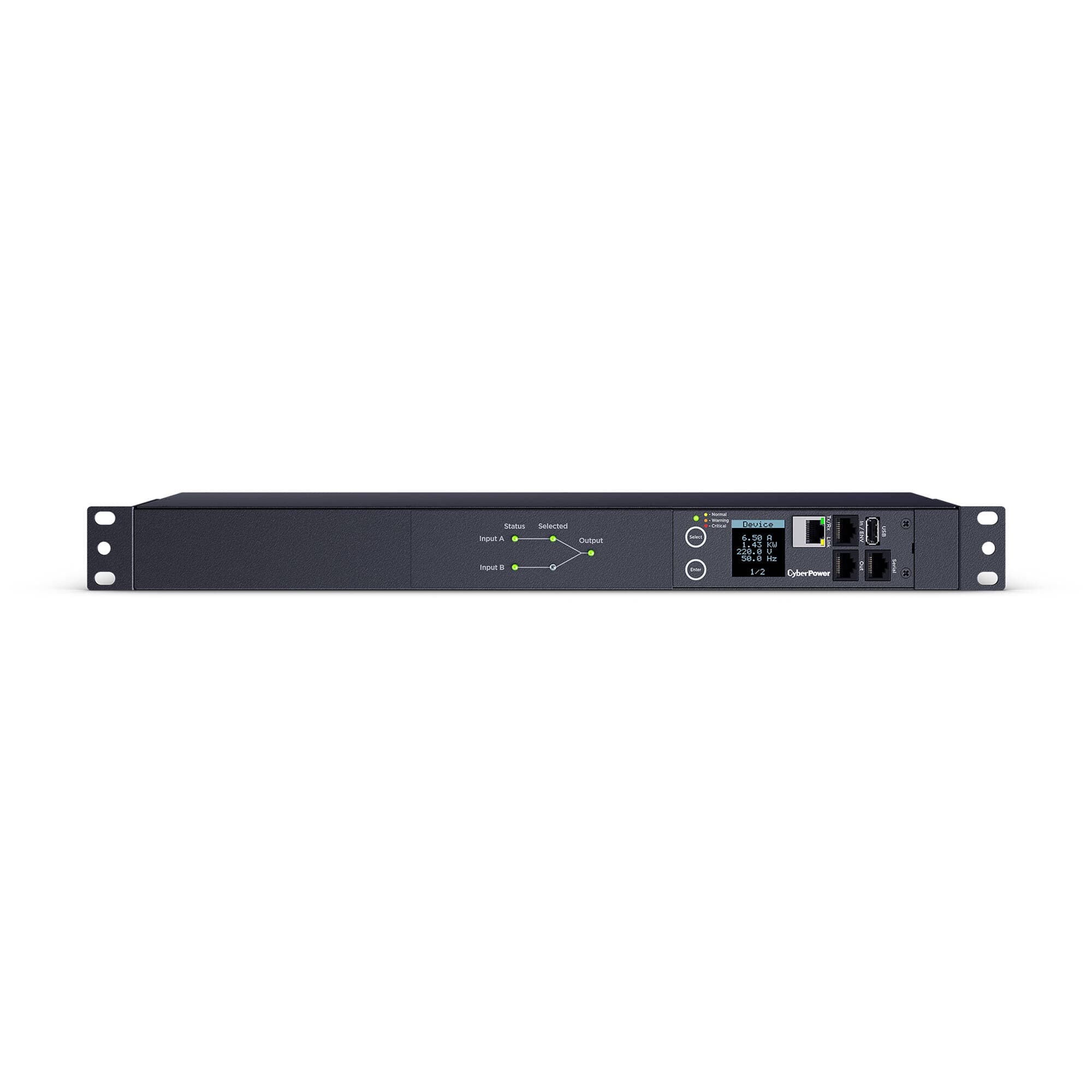 PDU44004 - POWER DISTRIBUTION UNIT - 1U - 200 - 240 VAC - 12  IEC-320 C13 - 12A view 2