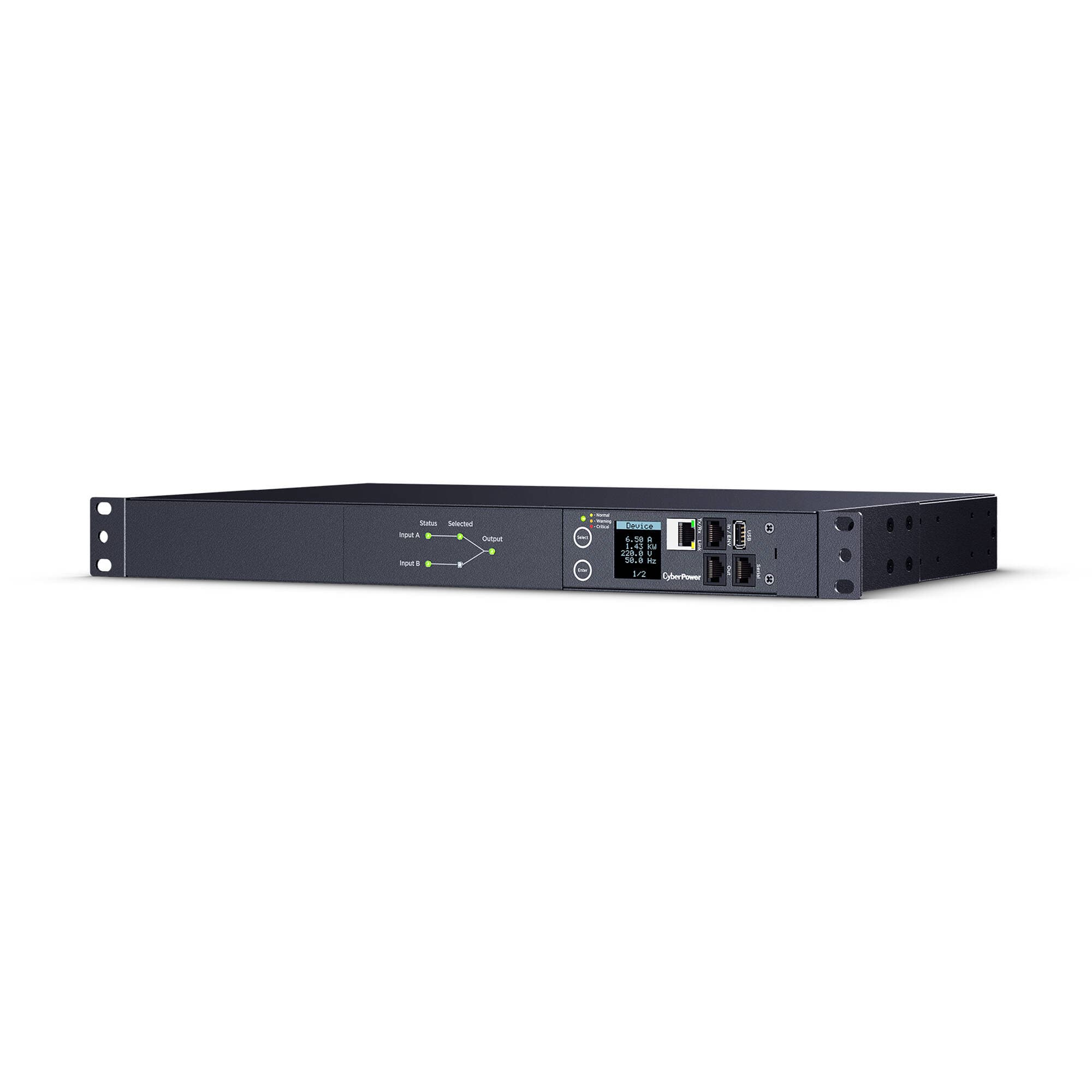 PDU44004 - POWER DISTRIBUTION UNIT - 1U - 200 - 240 VAC - 12  IEC-320 C13 - 12A view 3