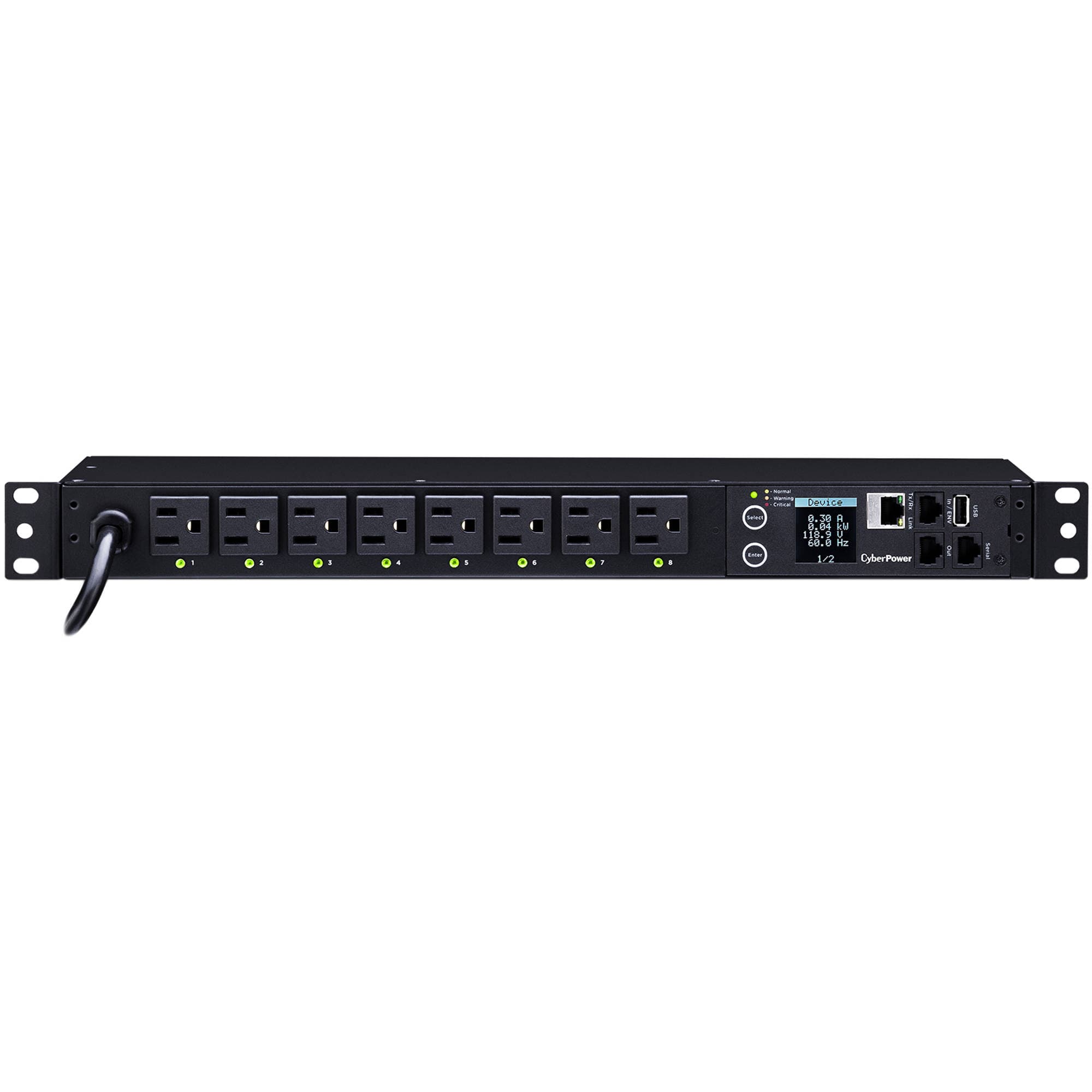 MBO Switched PDU 15A 120V view 2