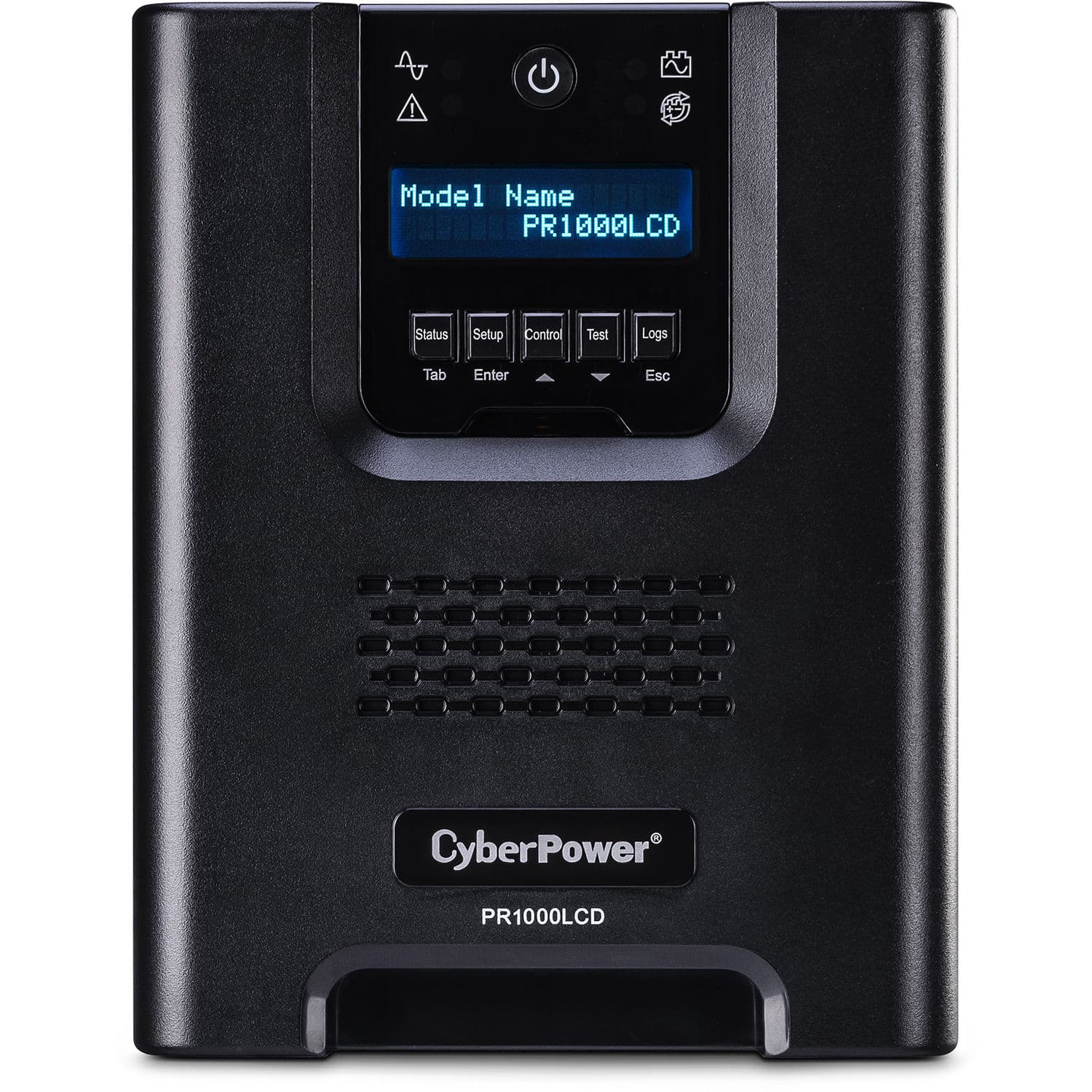 CyberPower PR1000LCD 1,000 VA mini-tower UPS with LCD and pure sine wave output