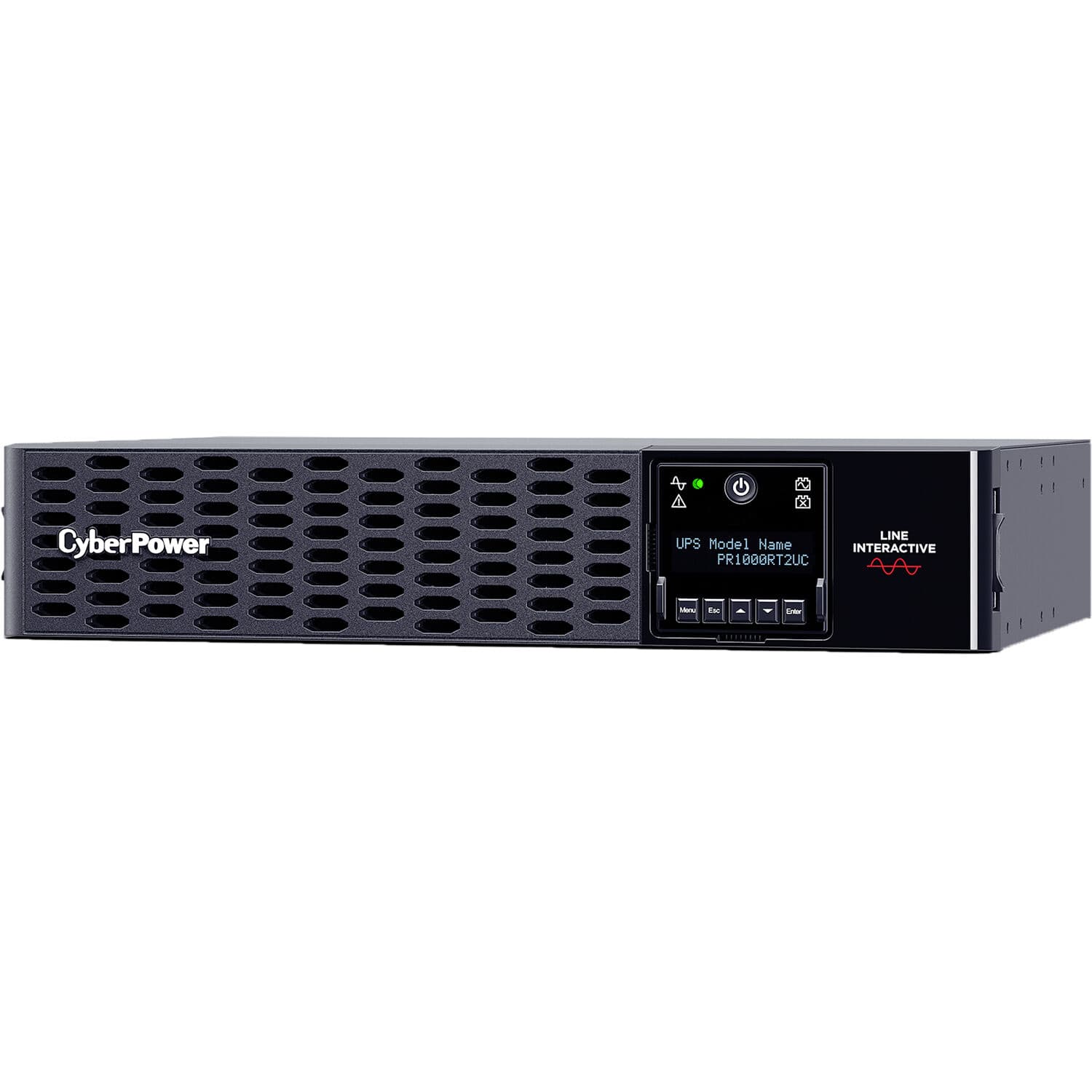 CyberPower PR1000RT2UC 1,000 VA 1,000 W 2U rack/tower convertible sine wave UPS