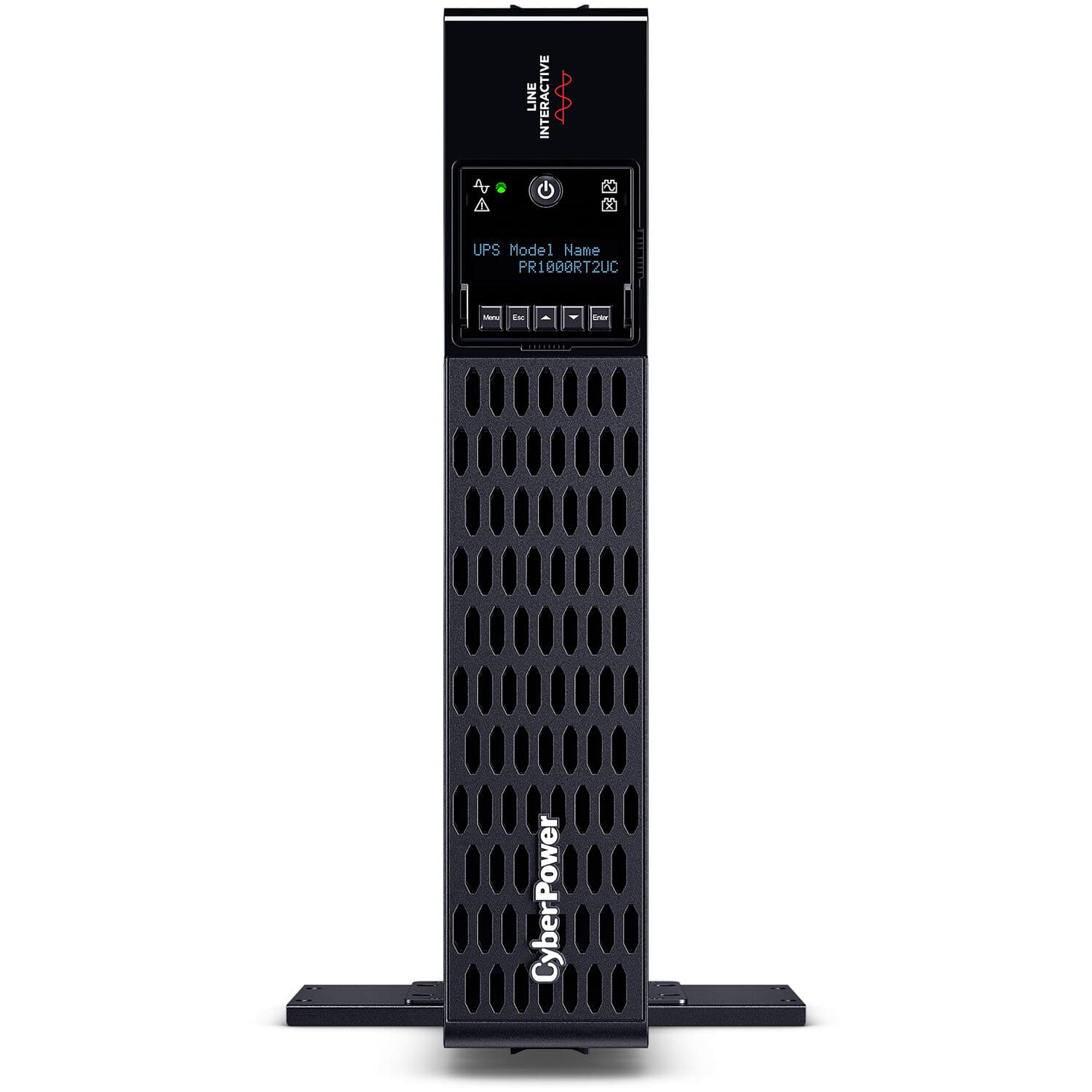 CyberPower PR1000RT2UC 1,000 VA 1,000 W 2U rack/tower convertible sine wave UPS