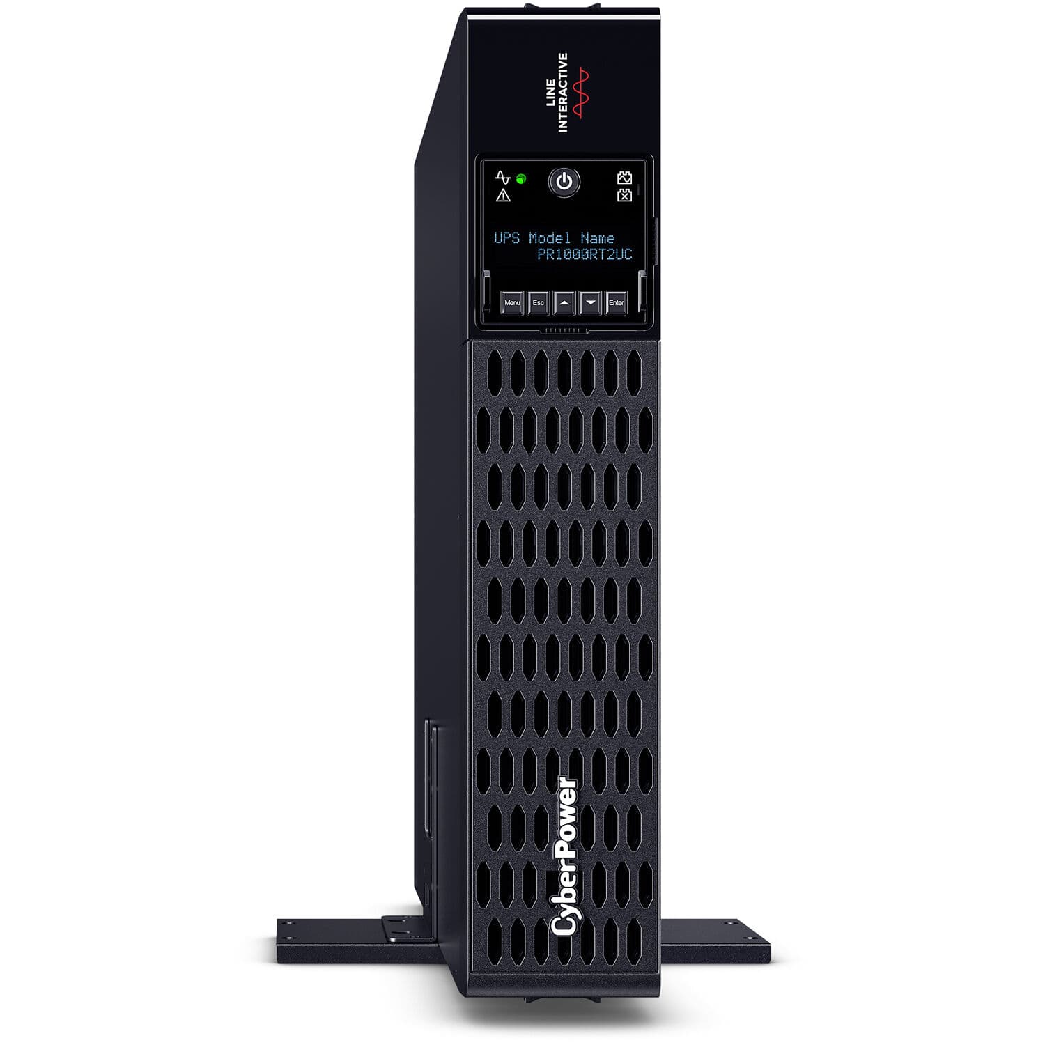 CyberPower PR1000RT2UC 1,000 VA 1,000 W 2U rack/tower convertible sine wave UPS