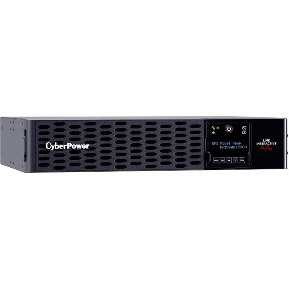 CyberPower PR1500RT2UCN 1,500 VA 1,500 W Sine Wave UPS | Rack Mount