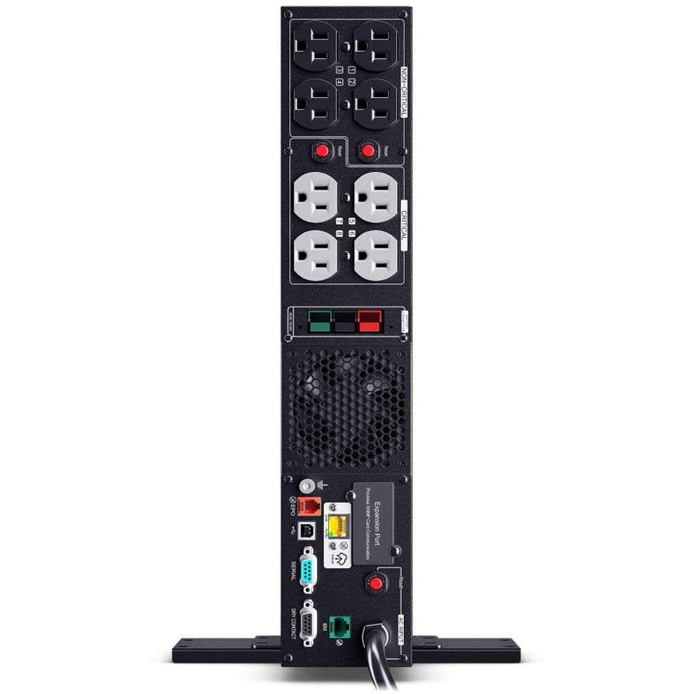 CyberPower 1500VA 1500W rack mount UPS with pure sine wave output and LCD