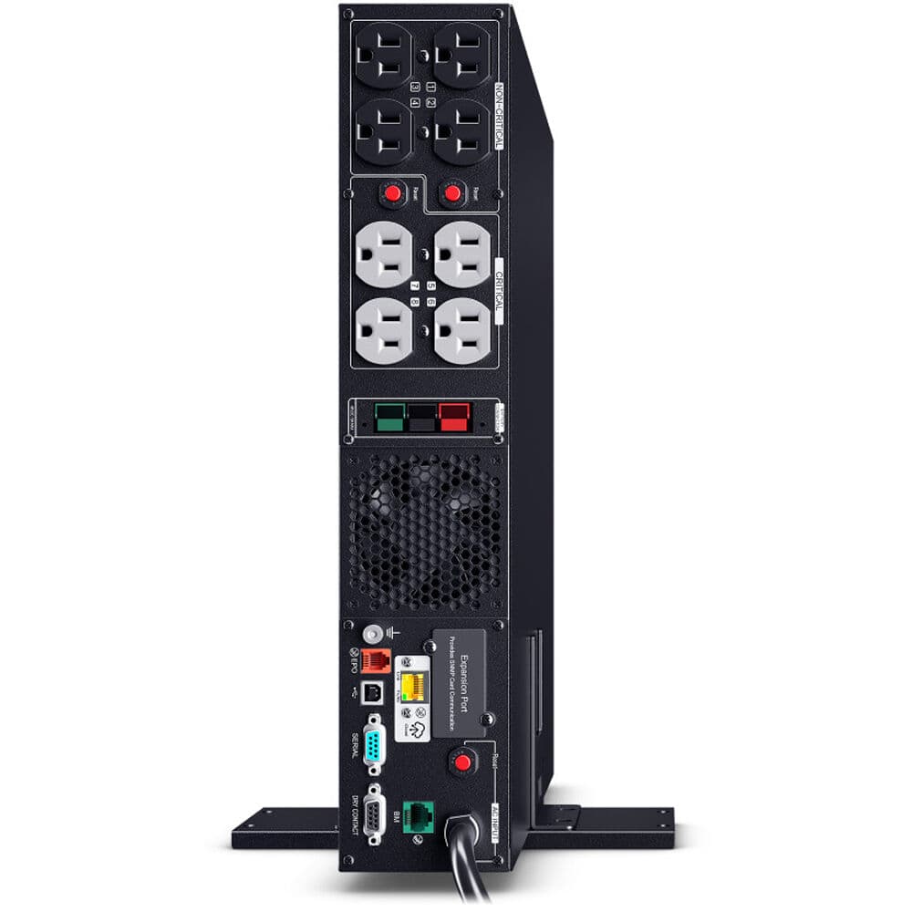 CyberPower 1500VA 1500W rack mount UPS with pure sine wave output and LCD