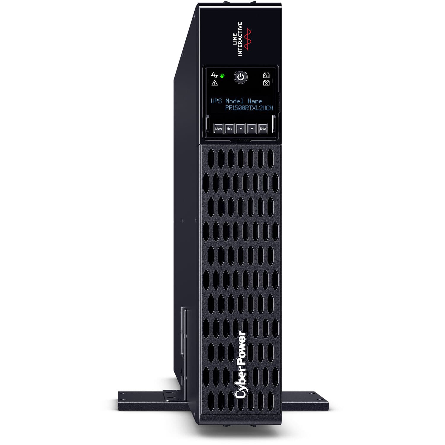 CyberPower PR1500RTXL2UCN 2U rack mount sine wave UPS with 8 NEMA 5-15R outlets
