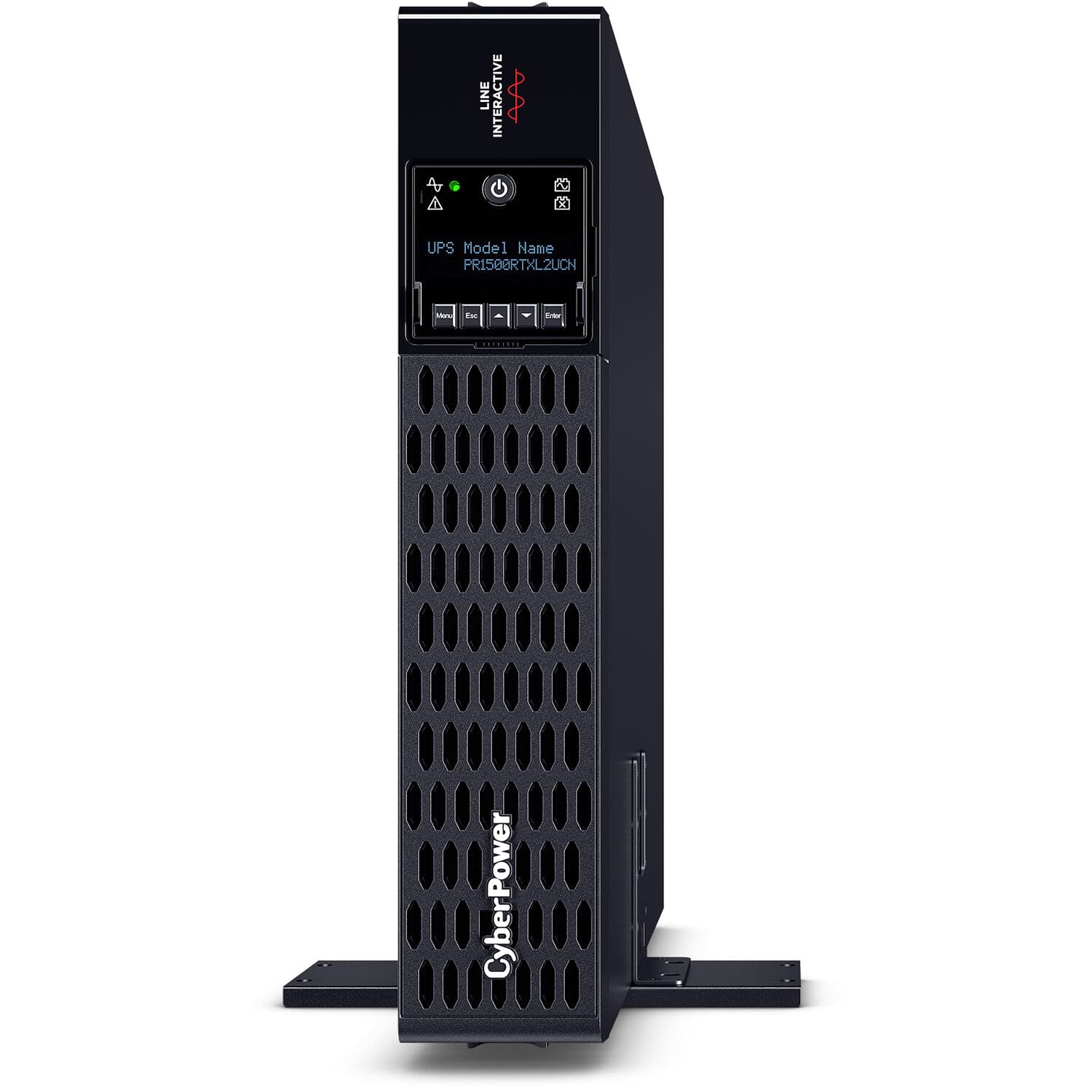 CyberPower PR1500RTXL2UCN 2U rack mount sine wave UPS with 8 NEMA 5-15R outlets