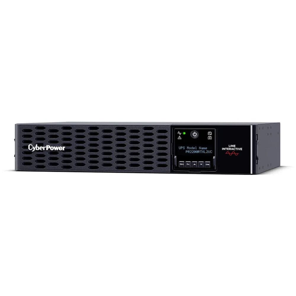 CyberPower PR2200RTXL2UC 2,200 VA 2,200 W rack/tower sine wave UPS with 8 NEMA 5-20R outlets