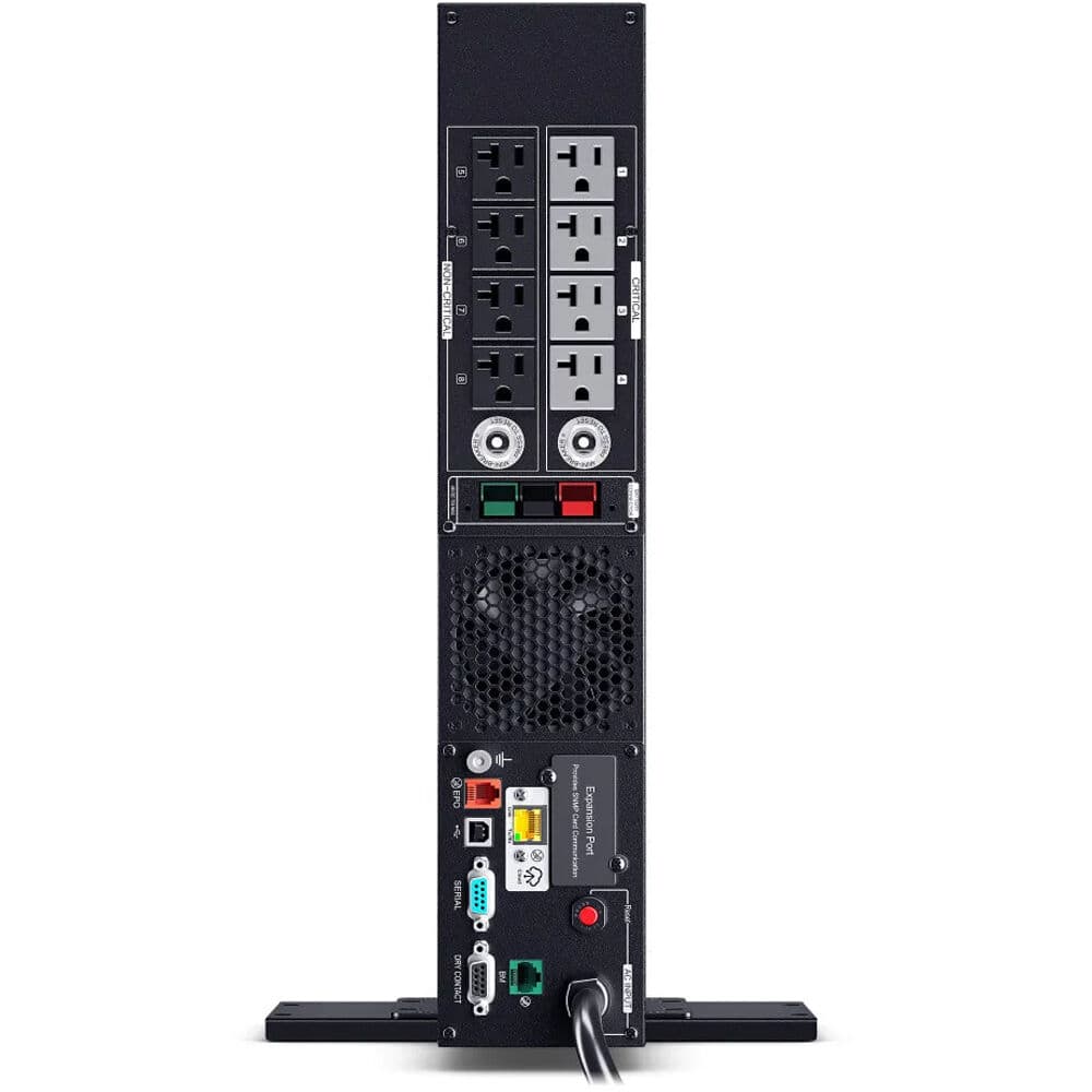 CyberPower PR2200RTXL2UC 2,200 VA 2,200 W rack/tower sine wave UPS with 8 NEMA 5-20R outlets