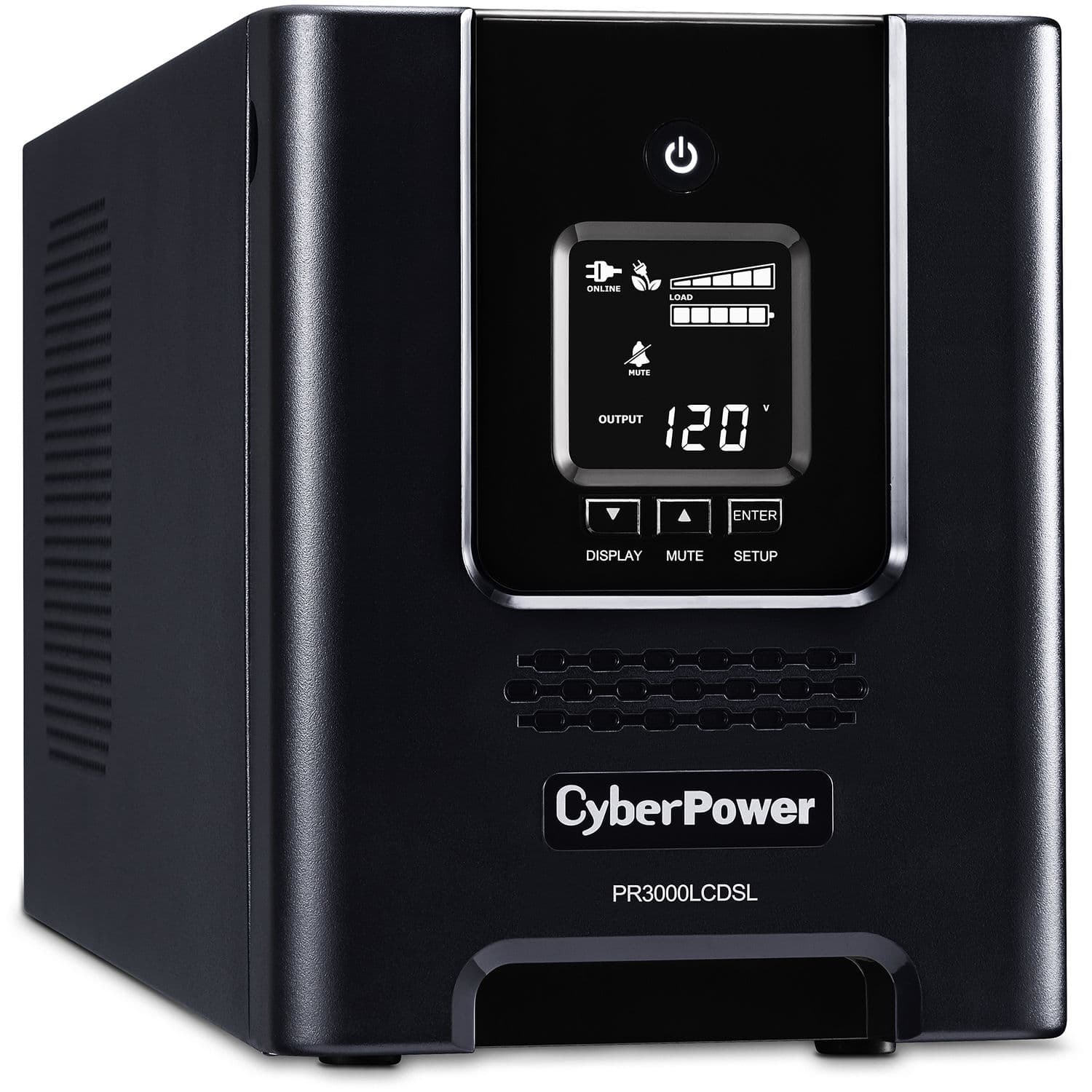 CyberPower PR3000LCDSL 3,000 VA Smart App UPS | Pure Sine, Tower
