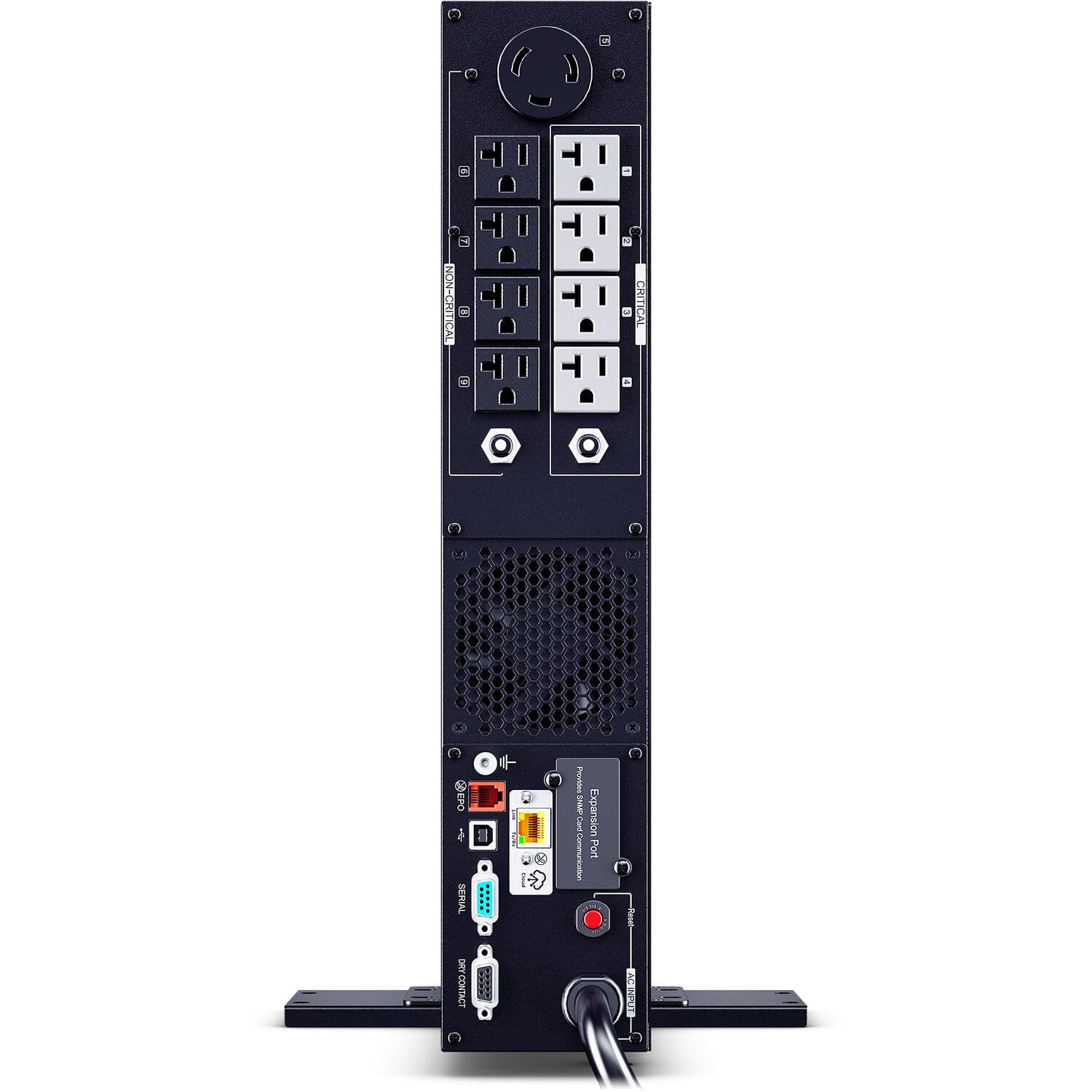 CyberPower PR3000RT2UC 2U rack mount sine wave UPS for 3,000 W power protection