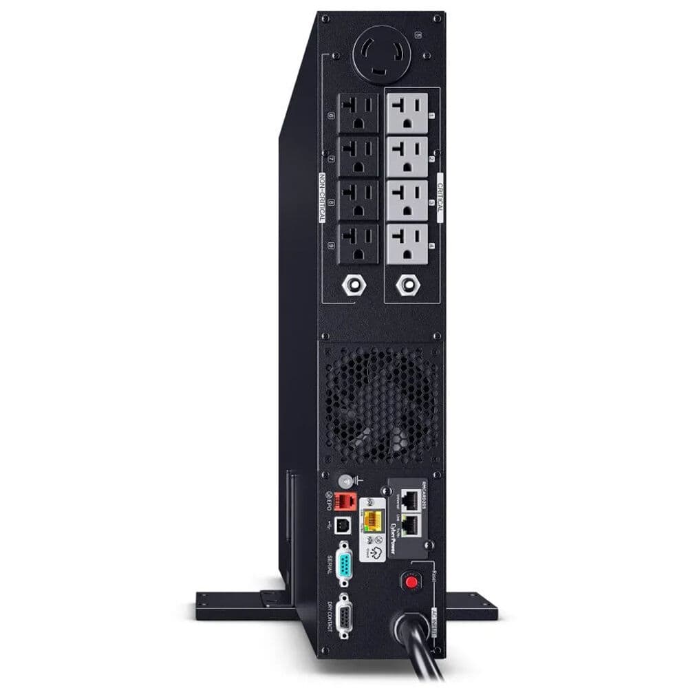 CyberPower 3000VA 3000W sine wave UPS 2U rack mount with 8 NEMA 5-20R and 1 L5-30R outlets