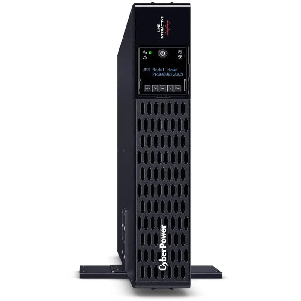 CyberPower 3000VA 3000W sine wave UPS 2U rack mount with 8 NEMA 5-20R and 1 L5-30R outlets