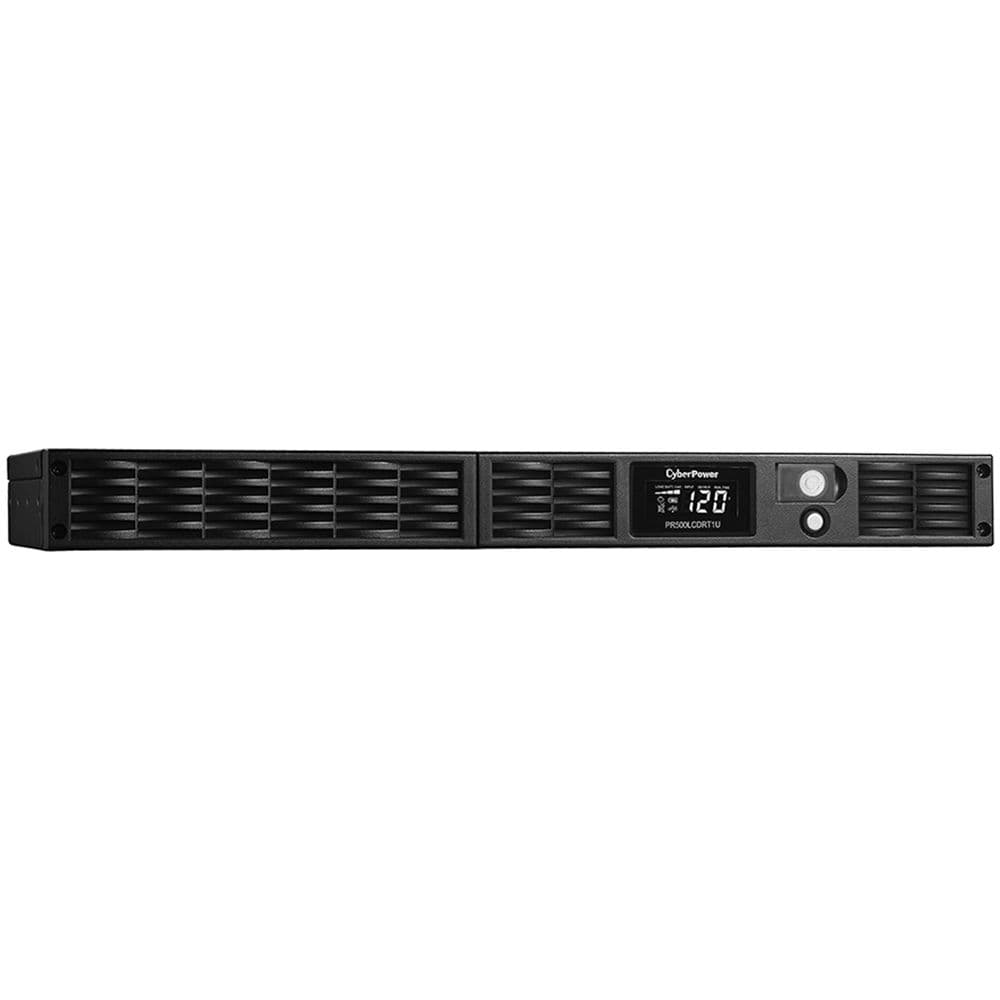 CyberPower PR500LCDRT1U 500VA sinewave 1U rack UPS for compact IT backup power