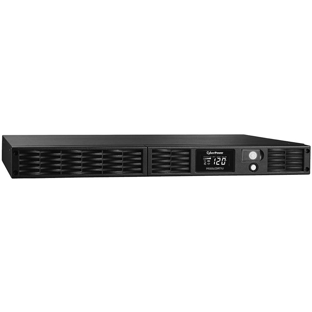 CyberPower PR500LCDRT1U 500VA sinewave 1U rack UPS for compact IT backup power