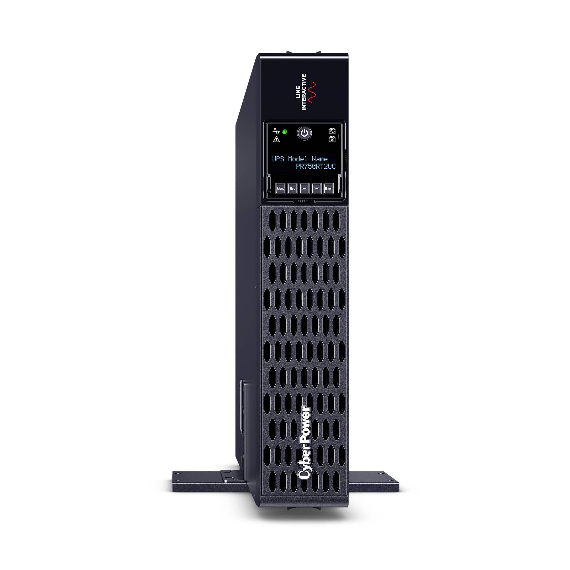 CyberPower PR750RT2UC 2U 750VA/750W Sine Wave UPS | Rack Mount, Enterprise