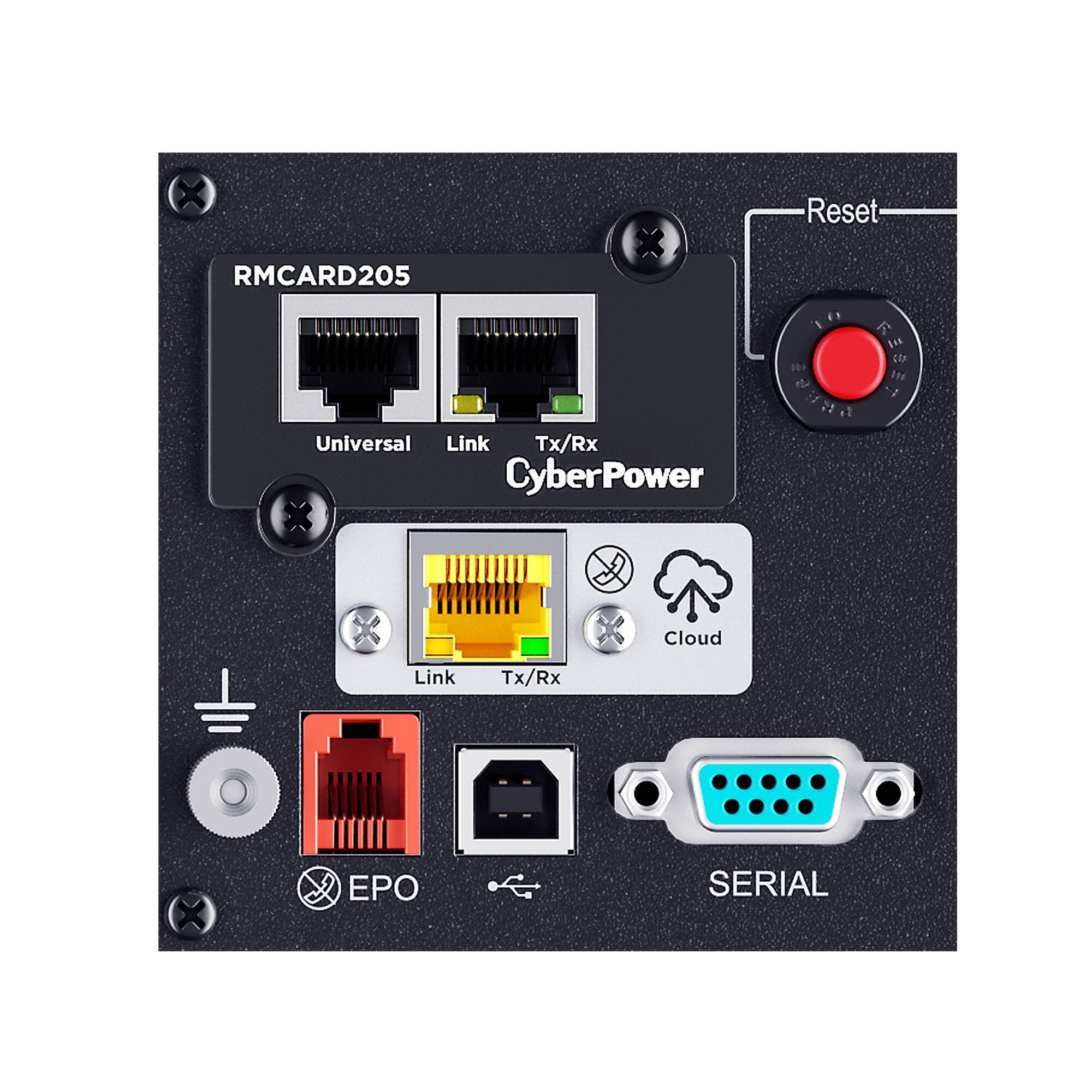 CyberPower PR750RT2UC 2U rack mount UPS with 8 NEMA 5-15R outlets and sine wave output