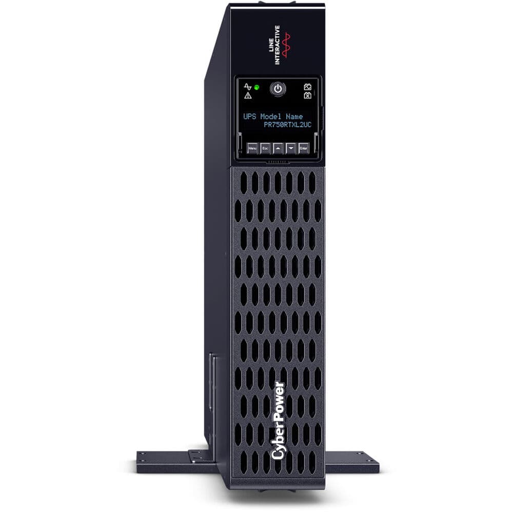 CyberPower PR750RTXL2UC 750VA 750W sine wave 2U rack-mount UPS with 8 NEMA 5-15R outlets