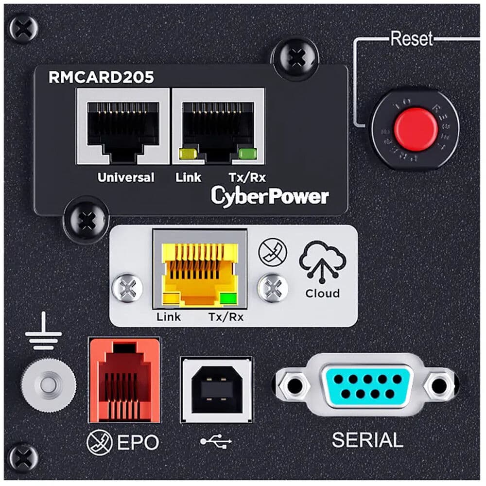 CyberPower PR750RTXL2UC 750VA 750W sine wave 2U rack-mount UPS with 8 NEMA 5-15R outlets