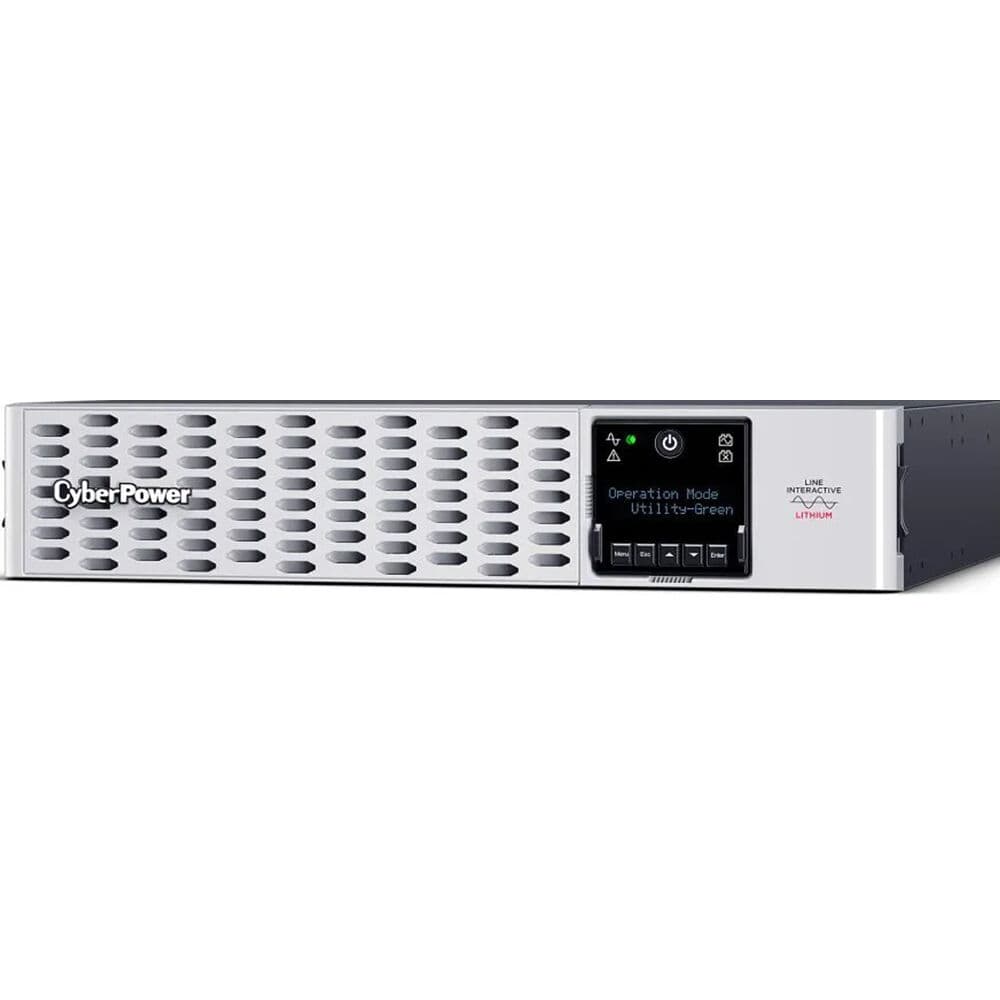 CyberPower Lithium PR 3000VA sine wave rack-mount UPS for enterprise power protection