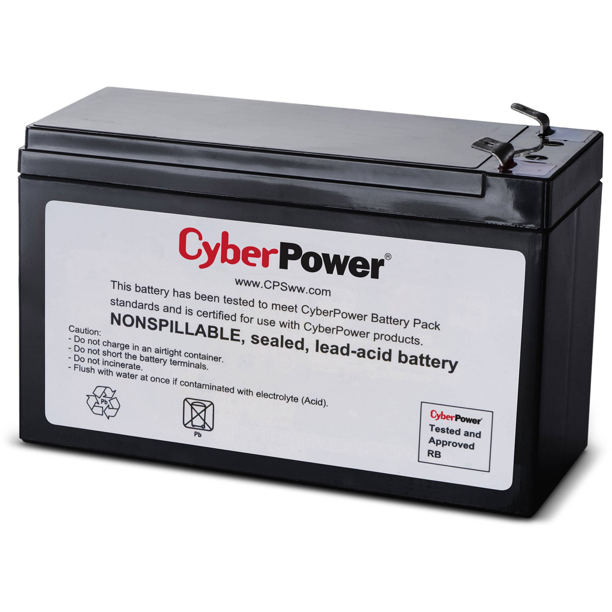 CyberPower RB1270B 12V 7Ah UPS Battery Cartridge | Replacement Battery