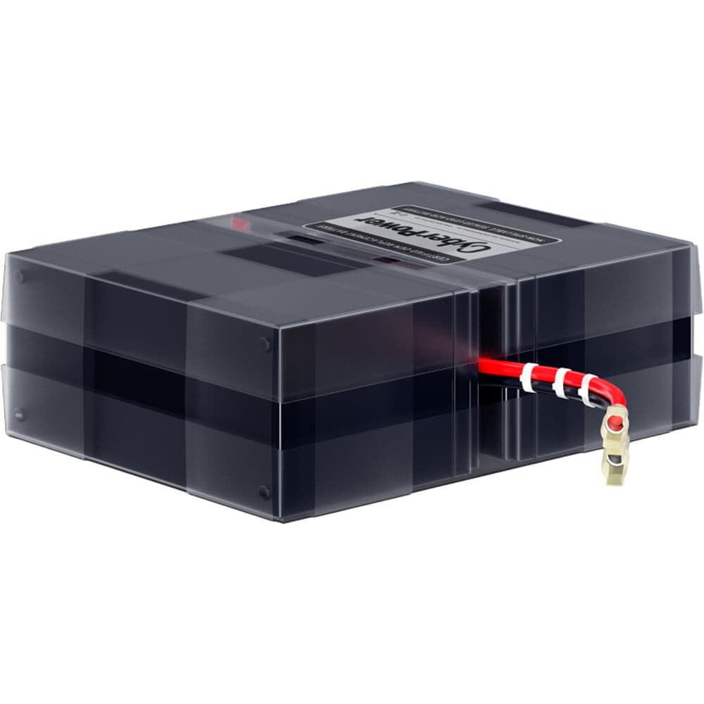 CyberPower RB1290X2D replacement battery kit for CP1500PFCRM2RU UPS with two 12V 9Ah sealed lead-acid batteries