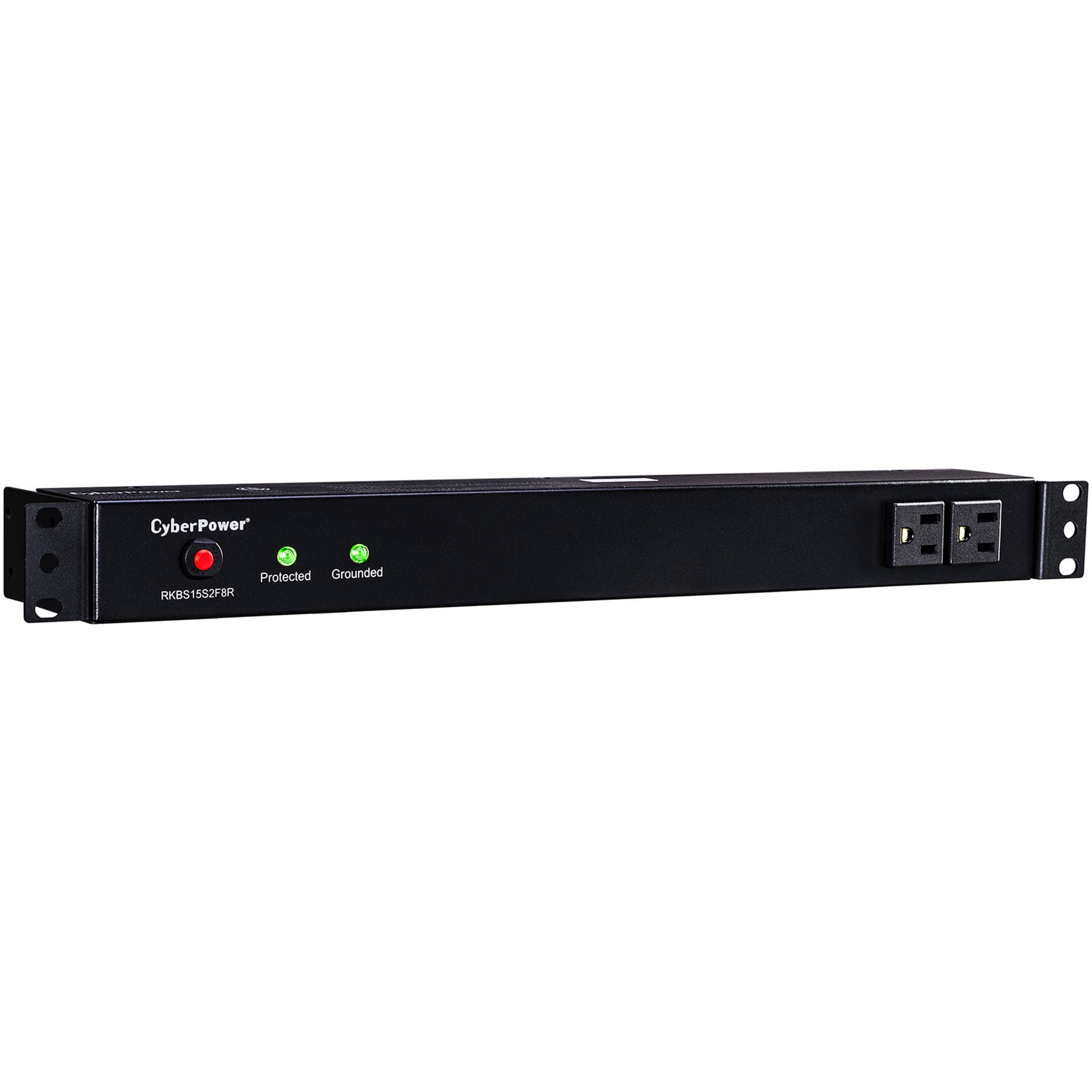 CyberPower RKBS15S2F8R 1U rack mount surge protector with 10 outlets and 15 ft cord