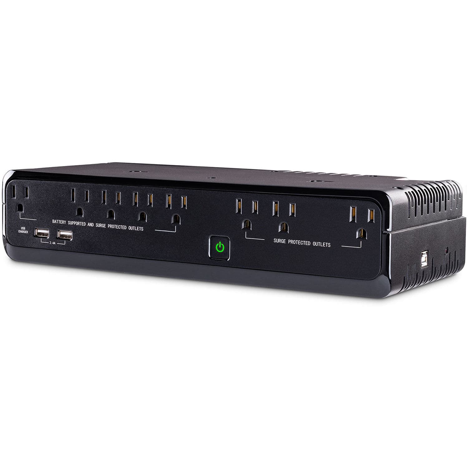 CyberPower SL700U 700 VA slim-line standby UPS with 8 outlets and USB charging