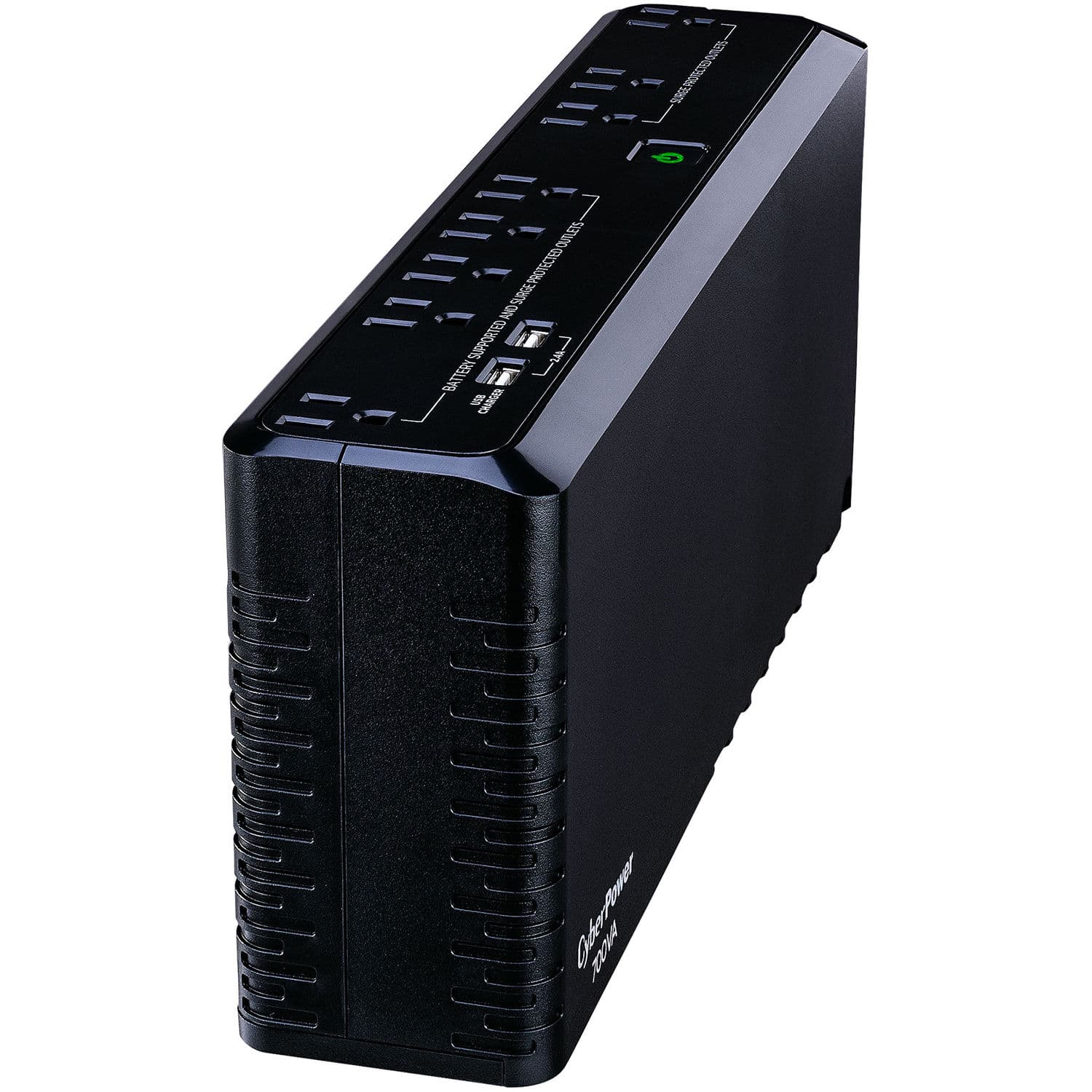 CyberPower SL700U 700 VA slim-line standby UPS with 8 outlets and USB charging