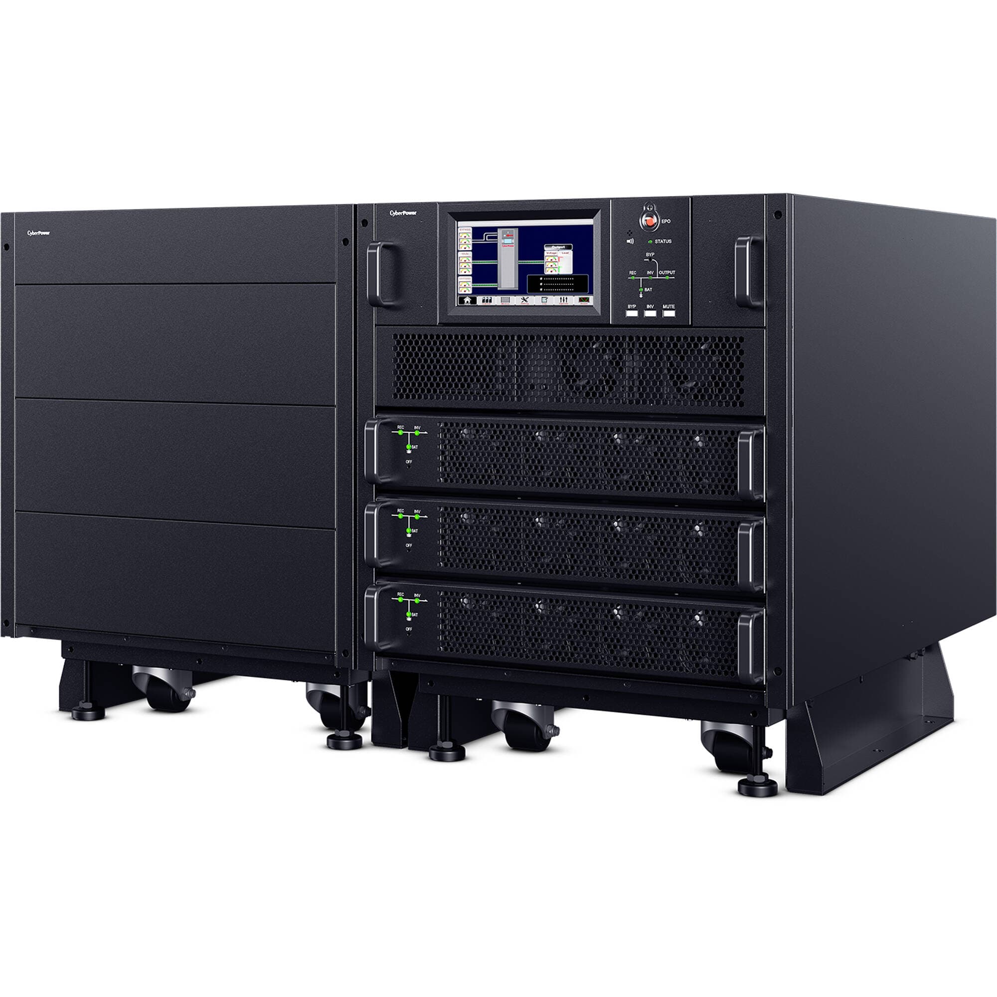 CyberPower SM020KAMFA 20 kVA modular 3-phase online UPS cabinet with RMCARD205 support