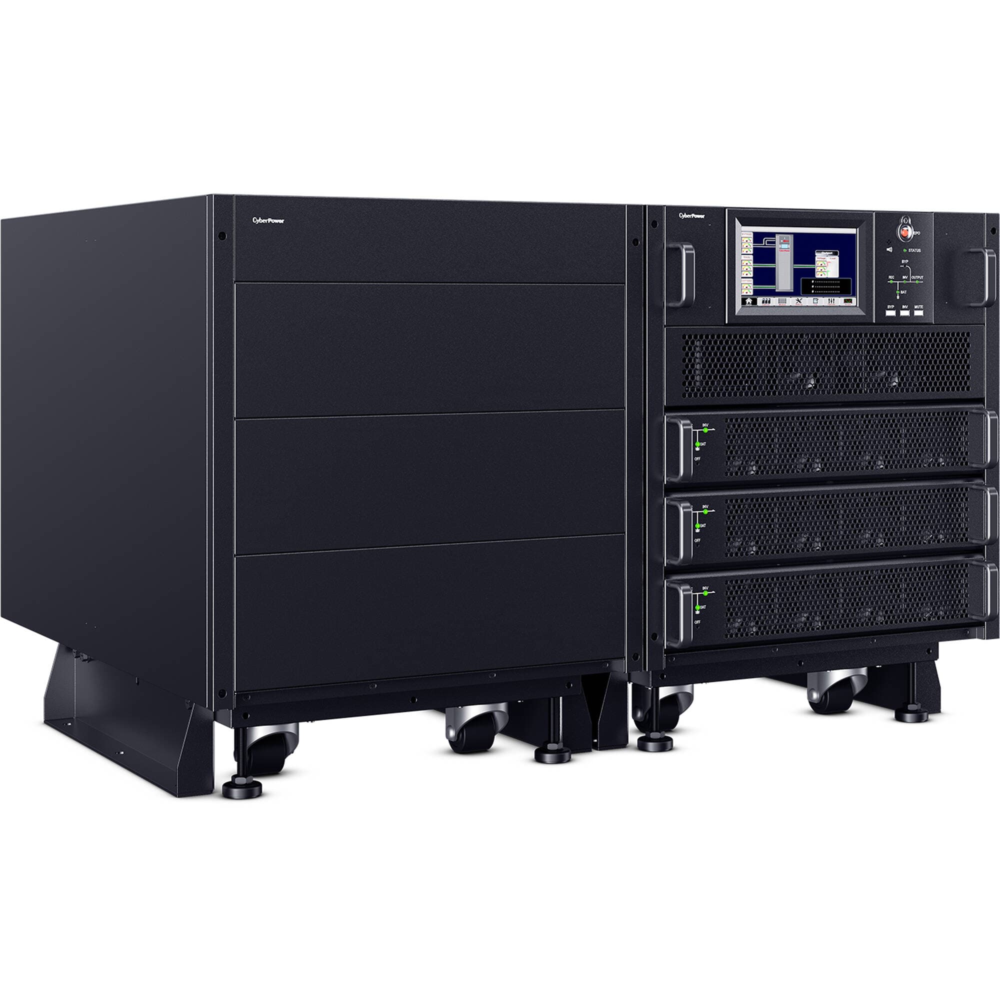 CyberPower SM020KAMFA 20 kVA modular 3-phase online UPS cabinet with RMCARD205 support