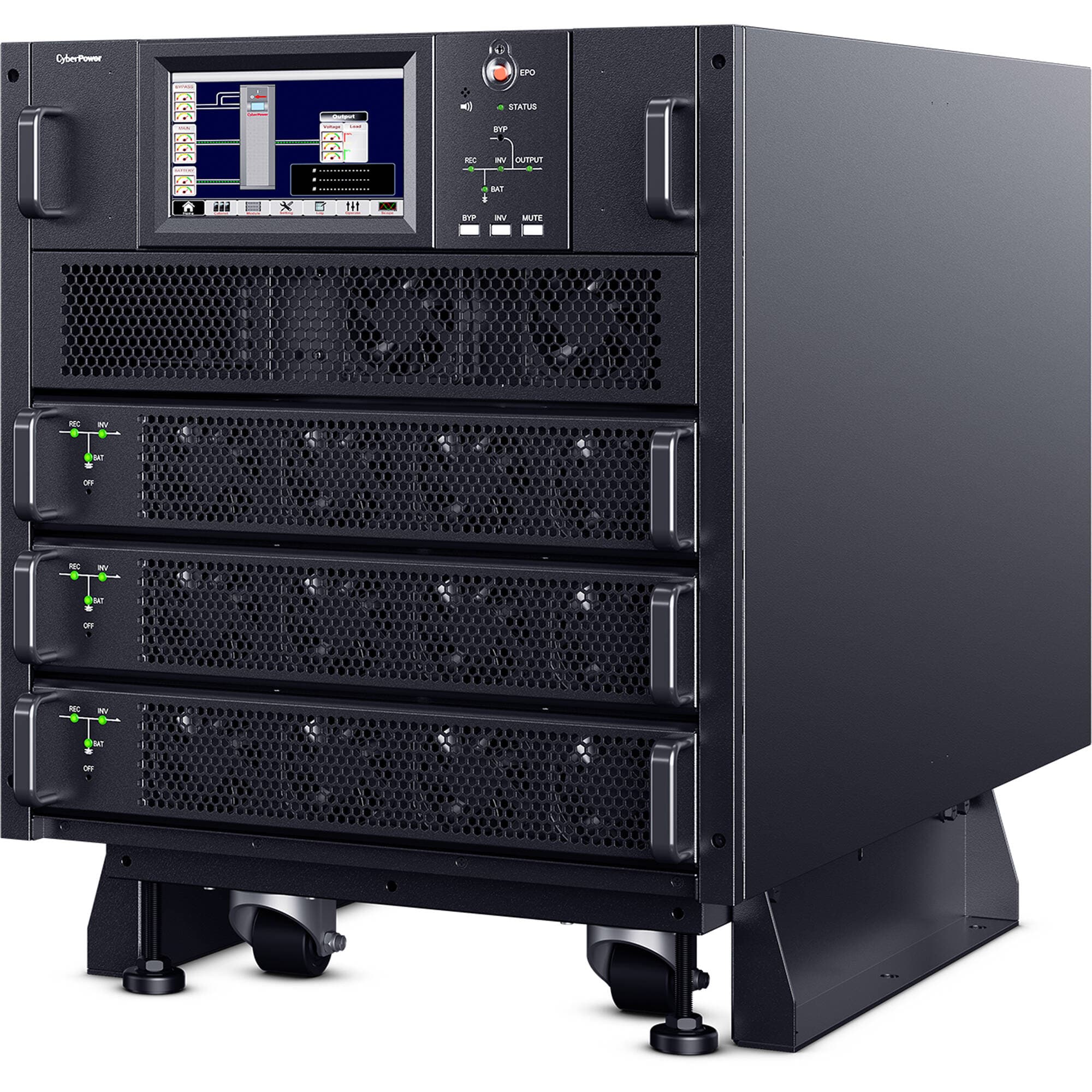 CyberPower SM020KAMFA 20 kVA modular 3-phase online UPS cabinet with RMCARD205 support