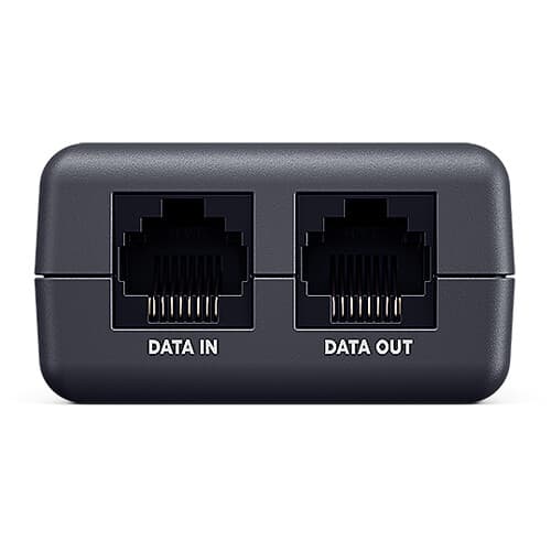 CyberPower SNEV001 environmental sensor with 4 contact closures, 2 RJ45 ports, and 10-foot cable