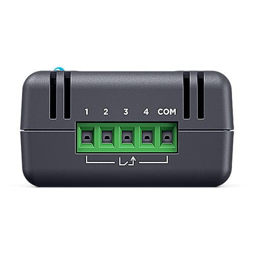 CyberPower SNEV001 environmental sensor with 4 contact closures, 2 RJ45 ports, and 10-foot cable