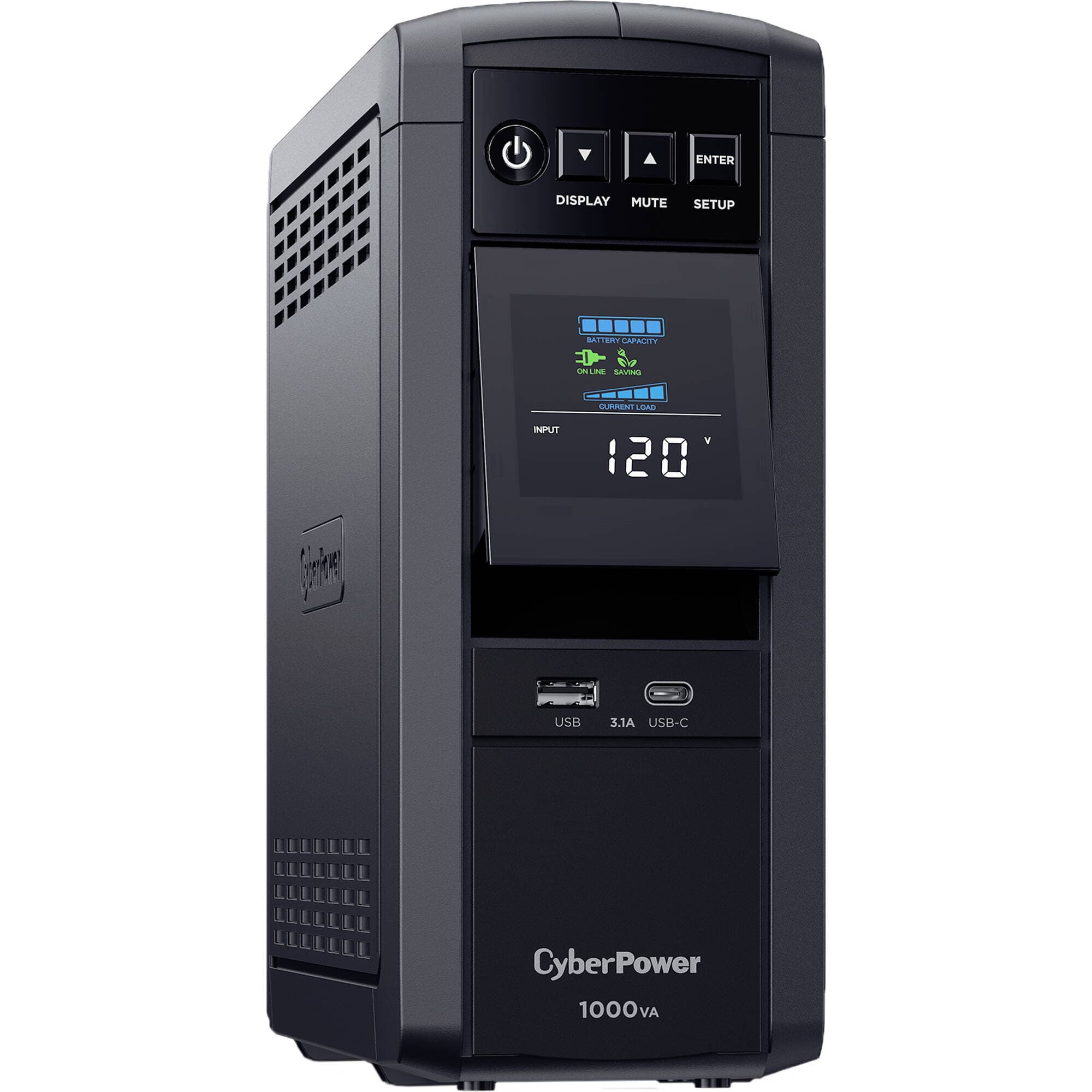 CyberPower CP1000PFCLCD 1000 VA 600 W Sine Wave AVR UPS