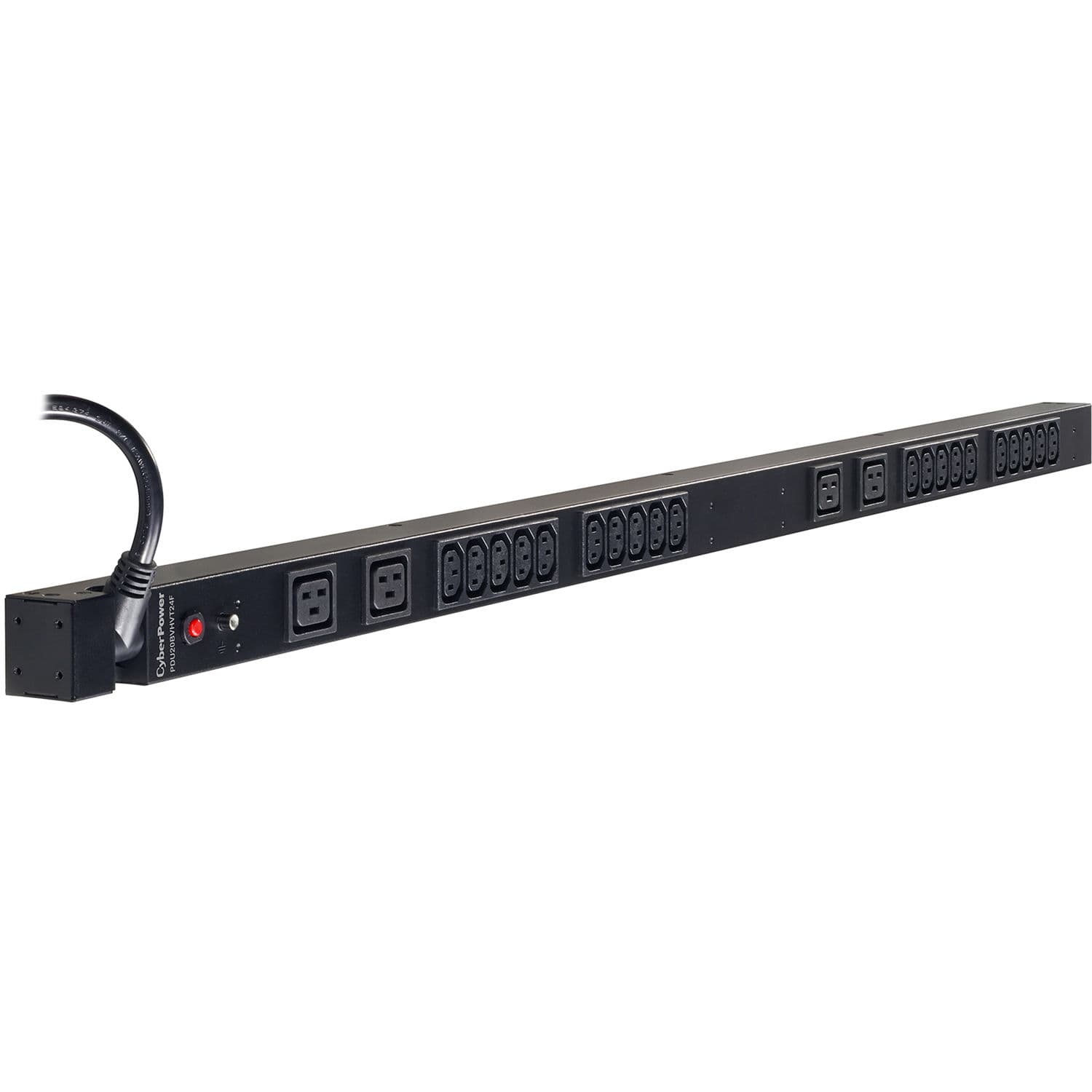 Cyberpower Basic PDU 208v 20a L6-20p 0u 20 C13 4 C19 24f Outlets 10ft Cord