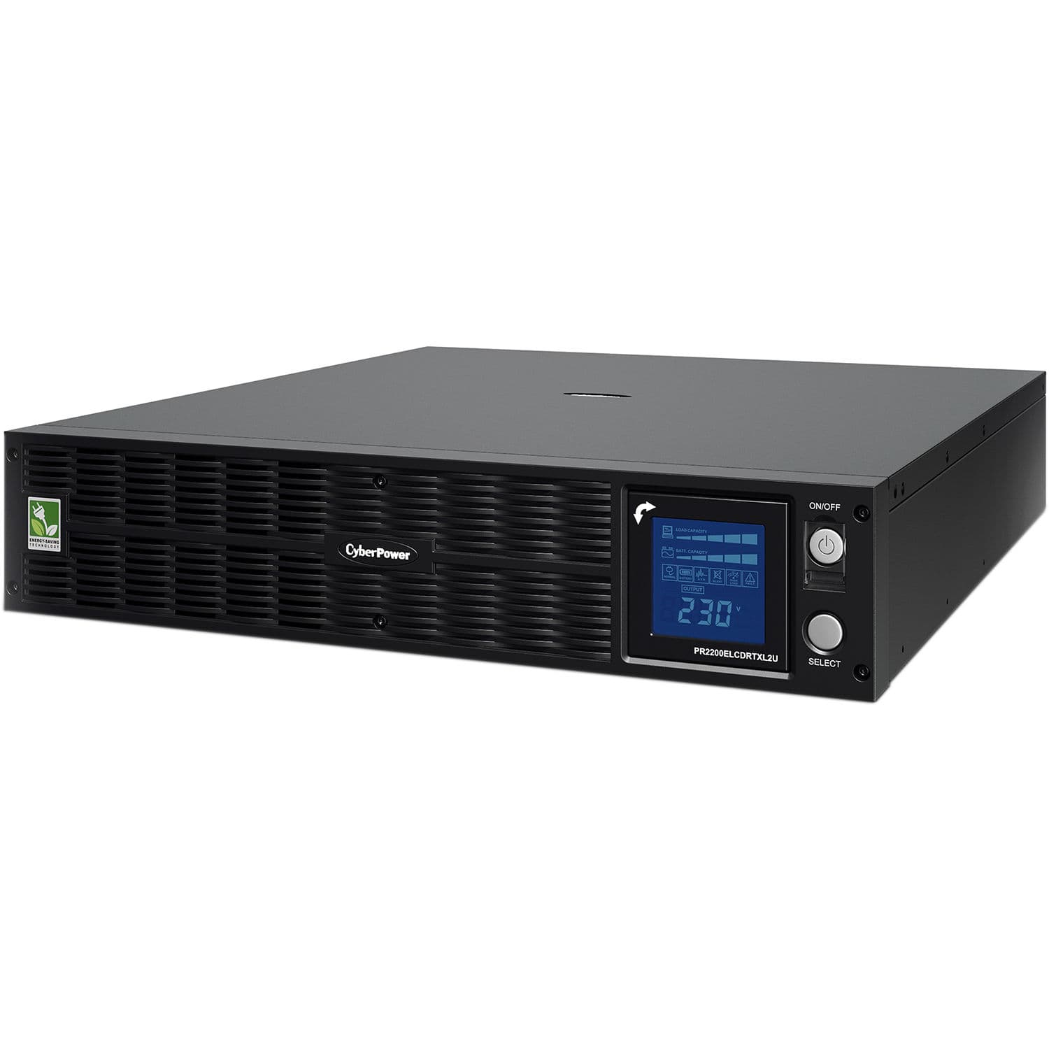 CyberPower PR2200ELCDRTXL2U 2200VA 1320W Rack UPS | Sine Wave, LCD